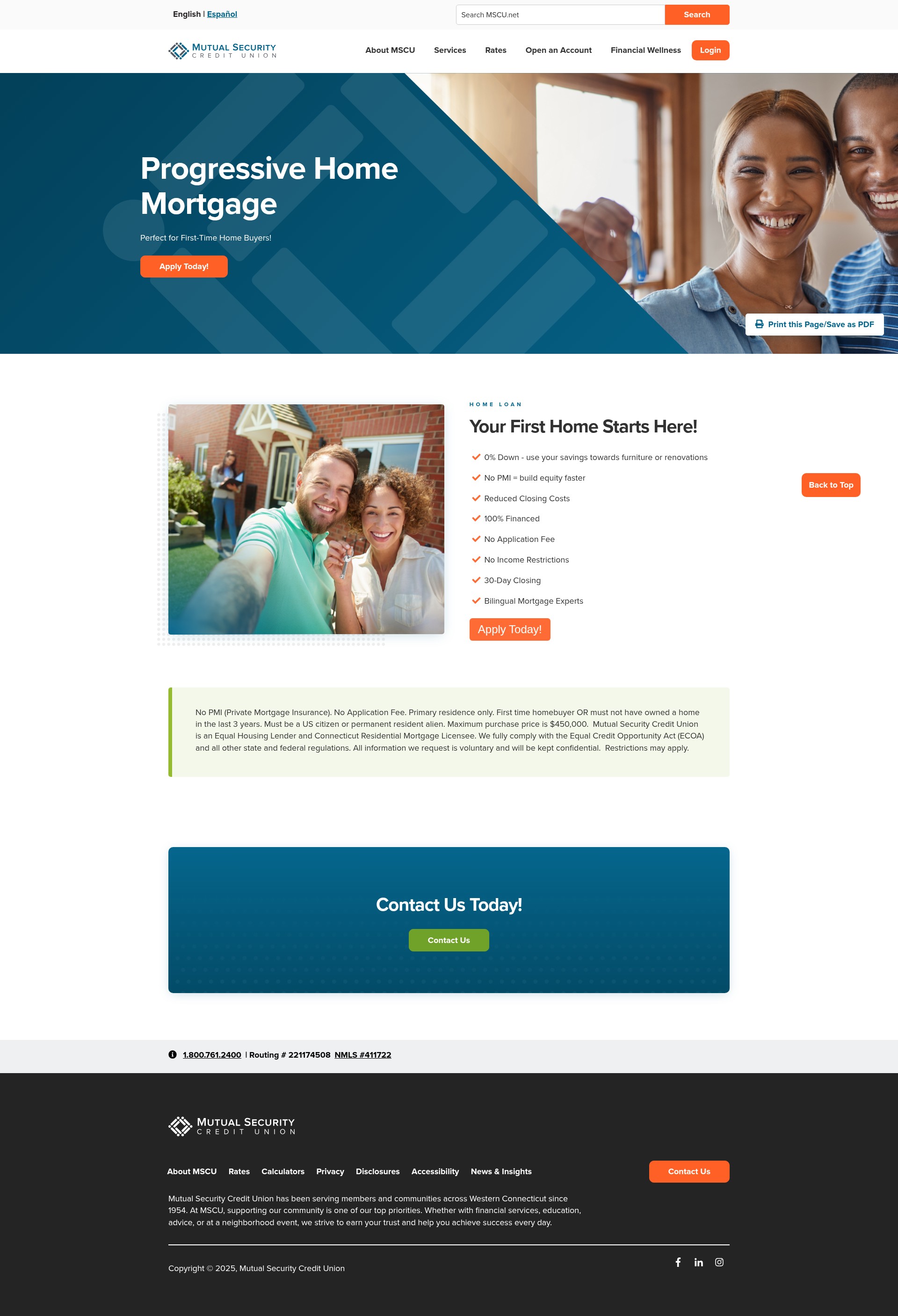 Landing Page