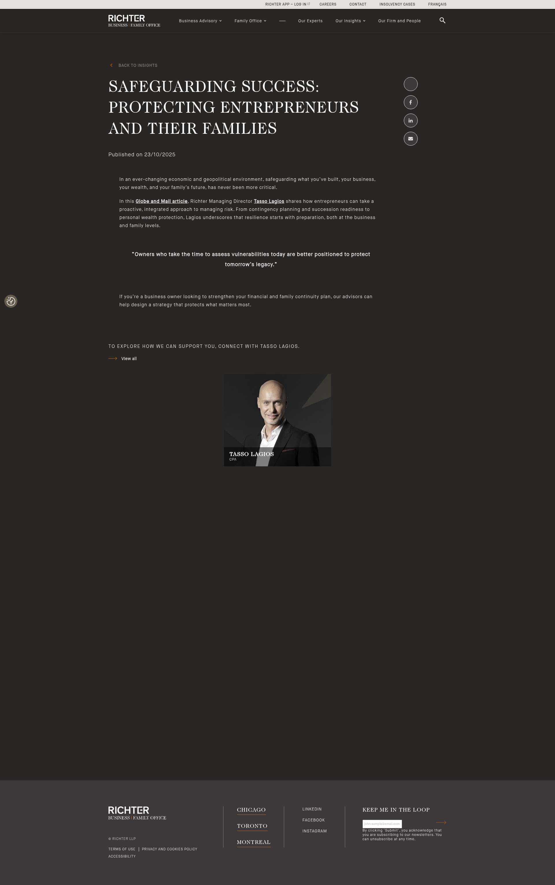 Landing Page