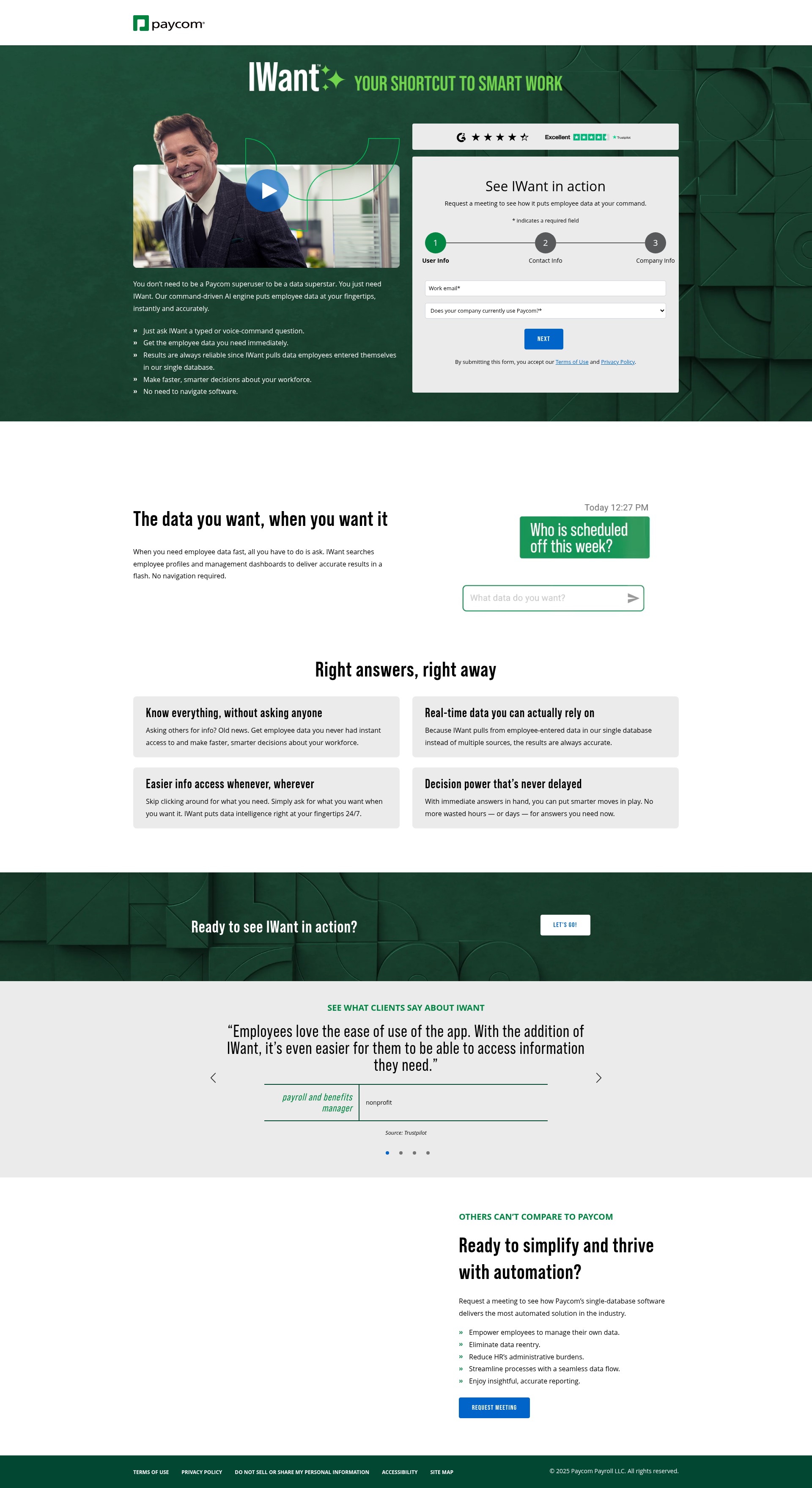 Landing Page