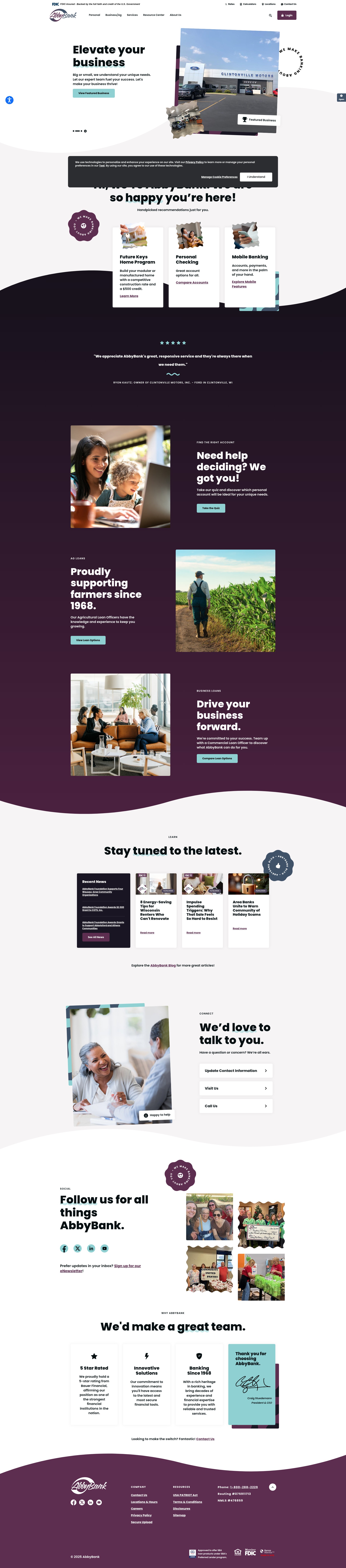 Landing Page