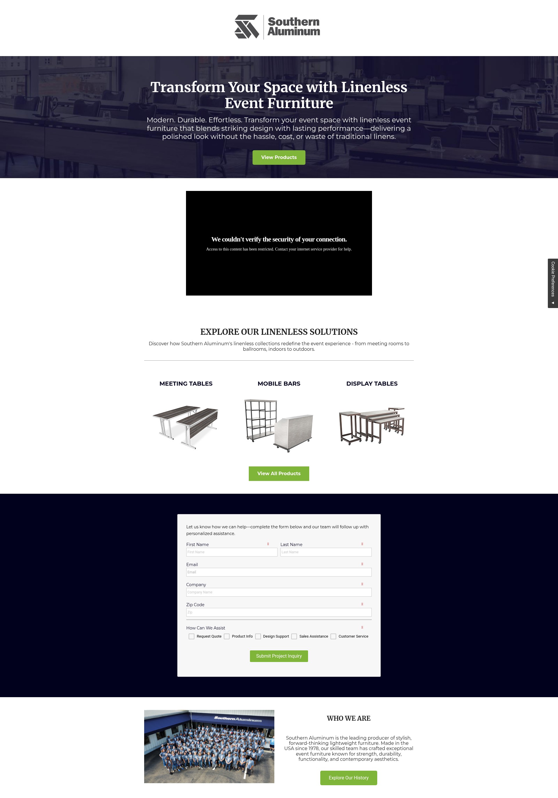 Landing Page