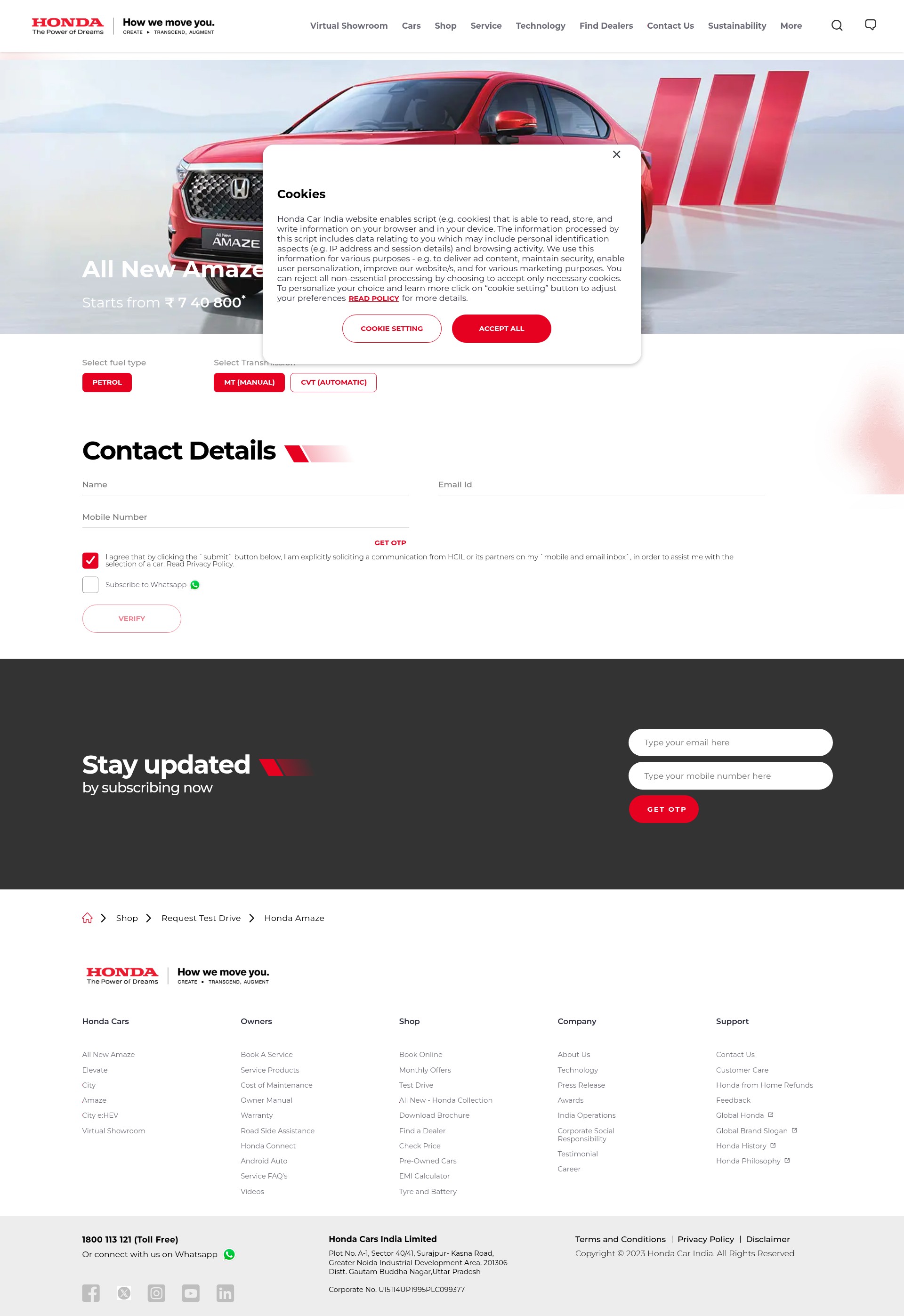 Landing Page