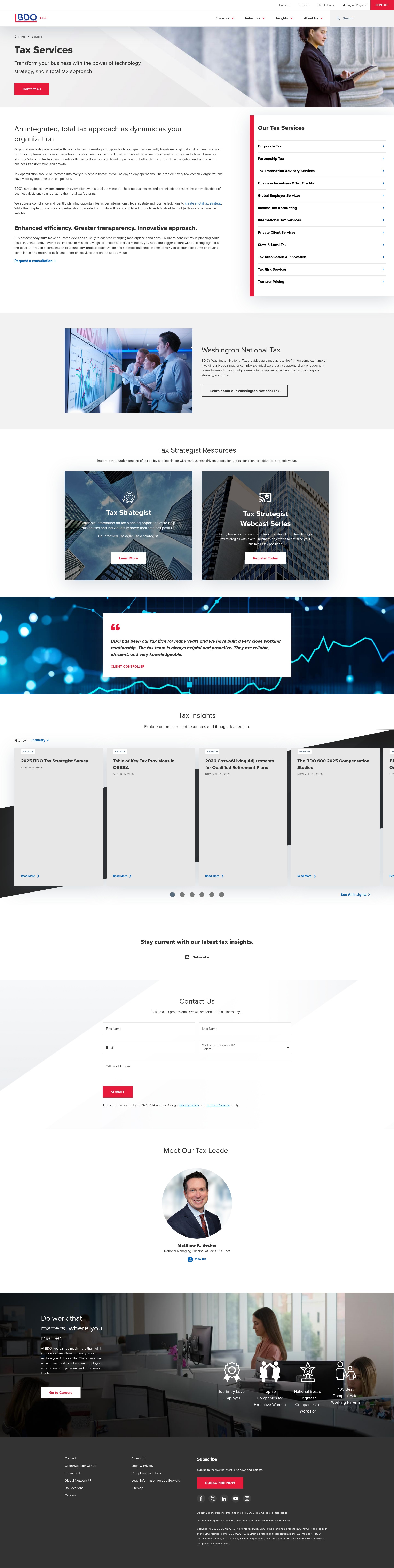 Landing Page