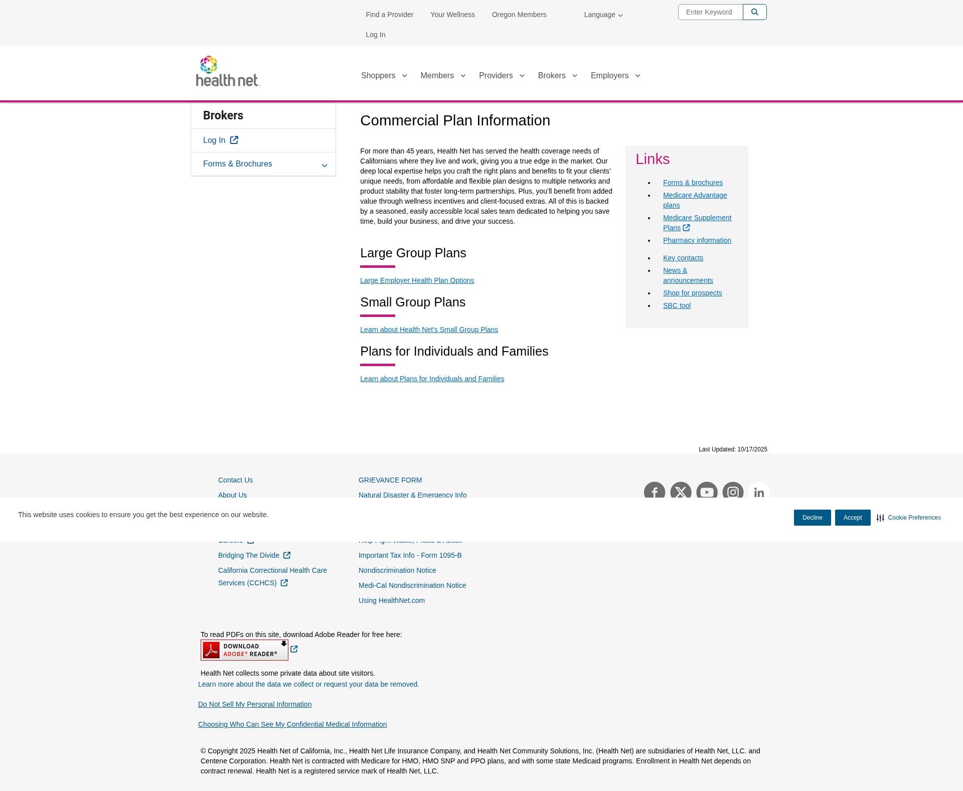 Landing Page