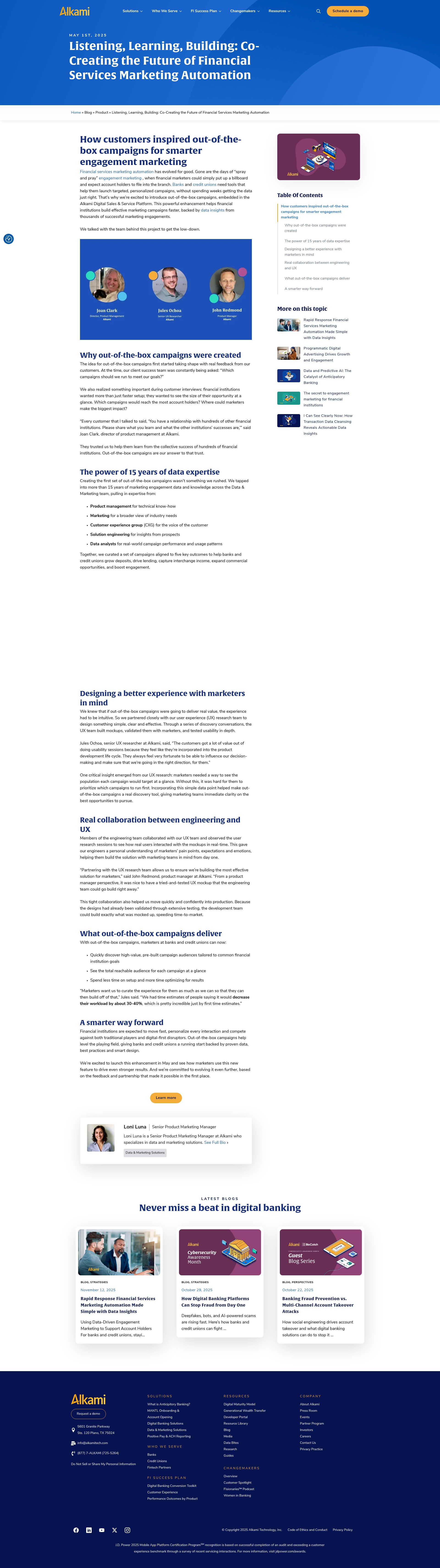 Landing Page