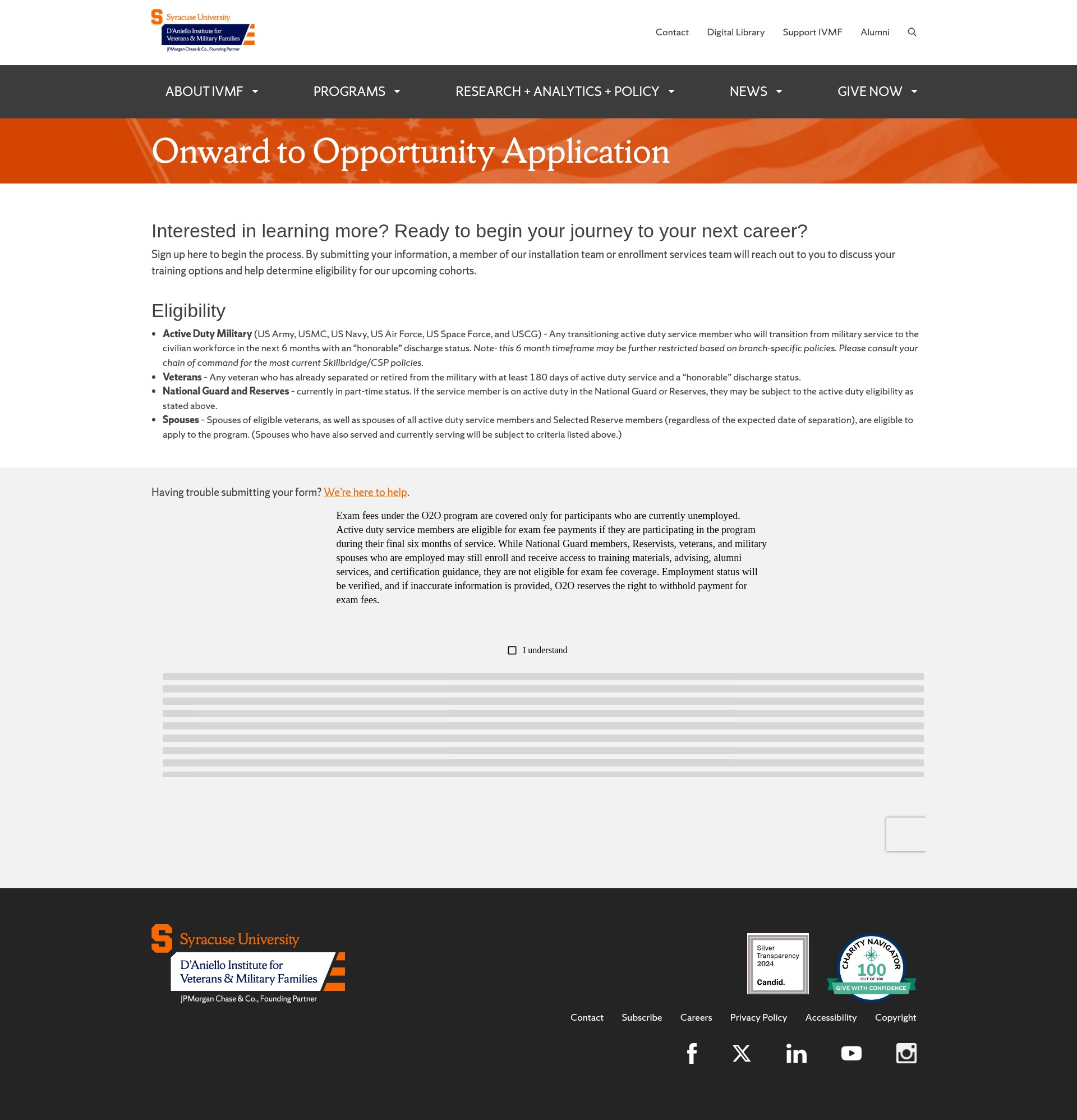 Landing Page