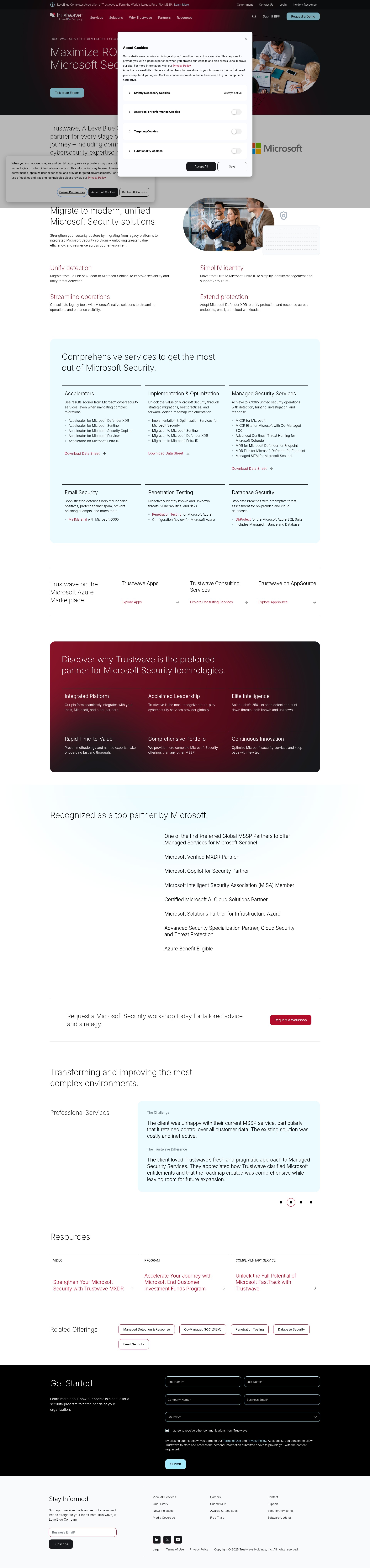 Landing Page