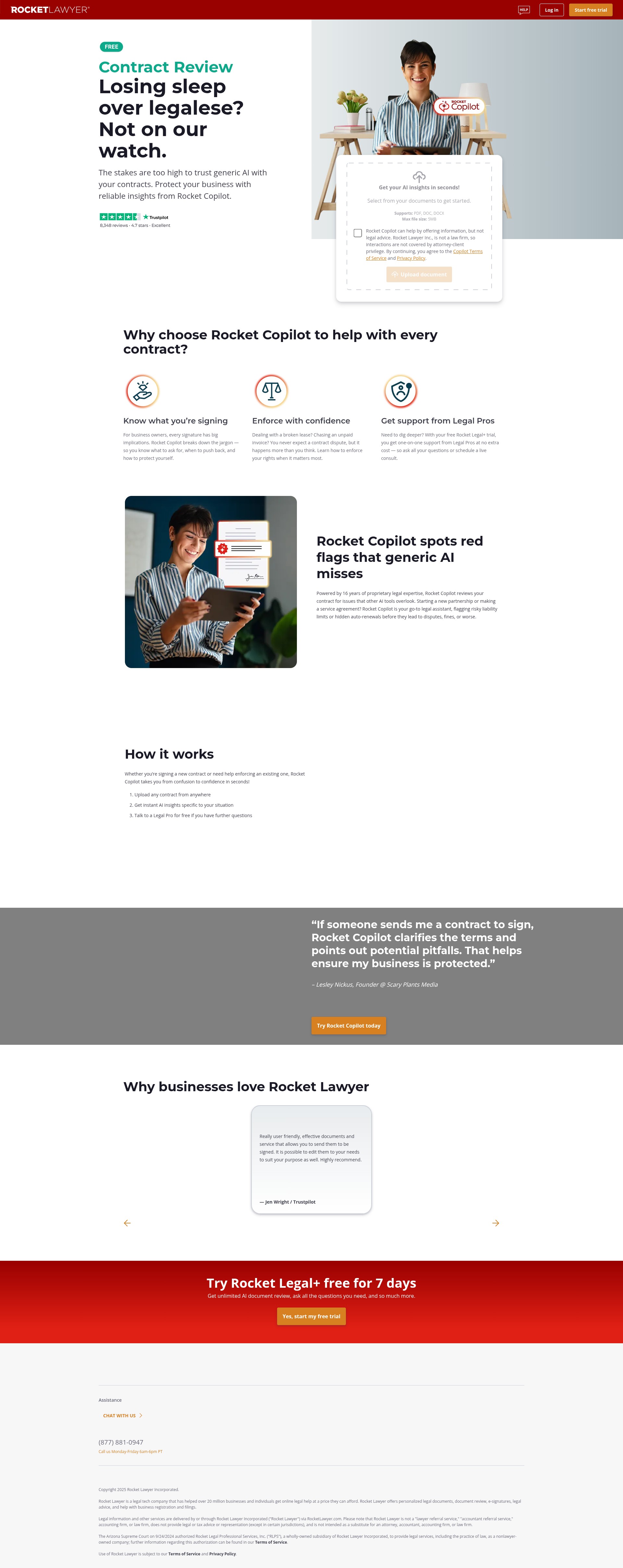 Landing Page