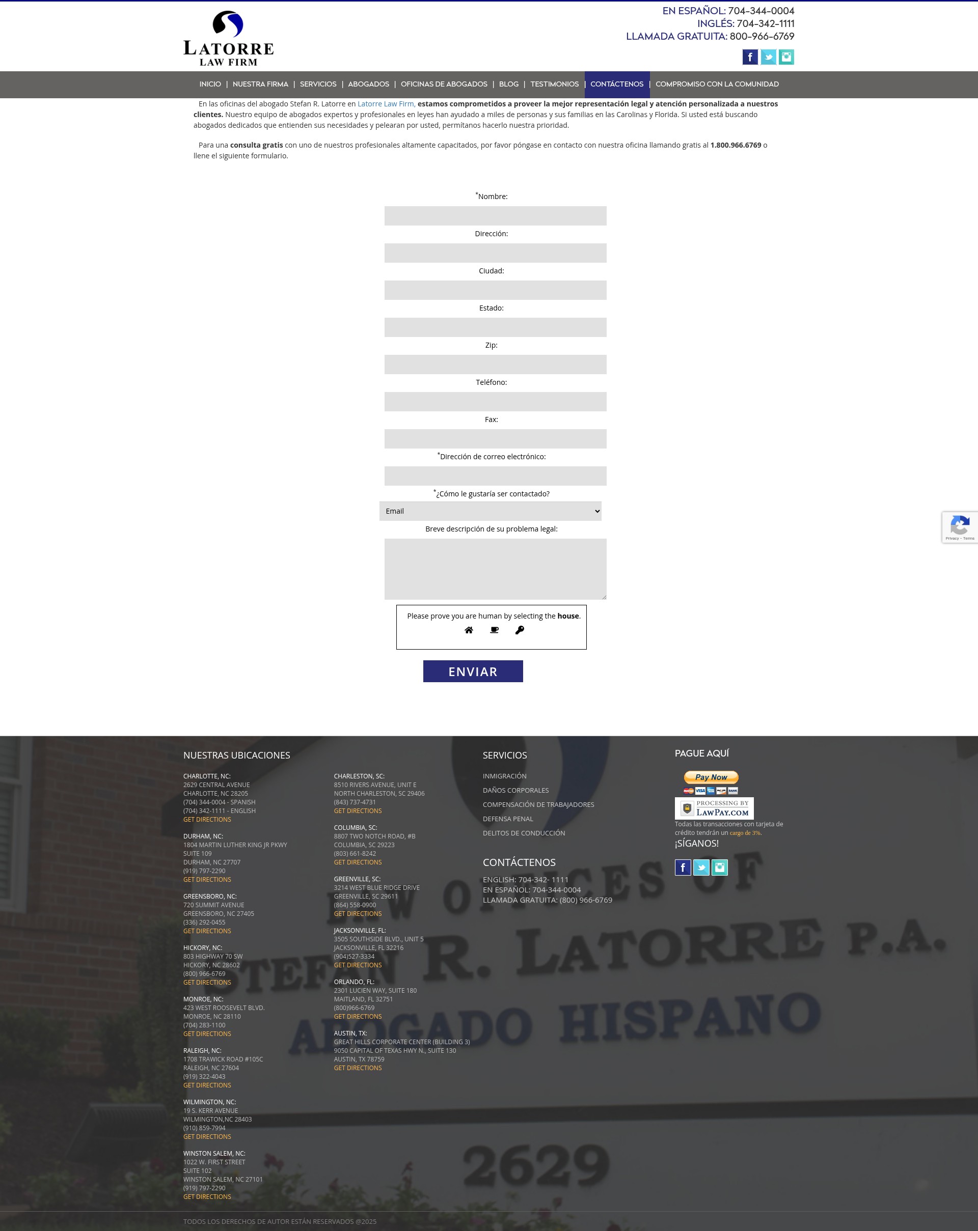 Landing Page