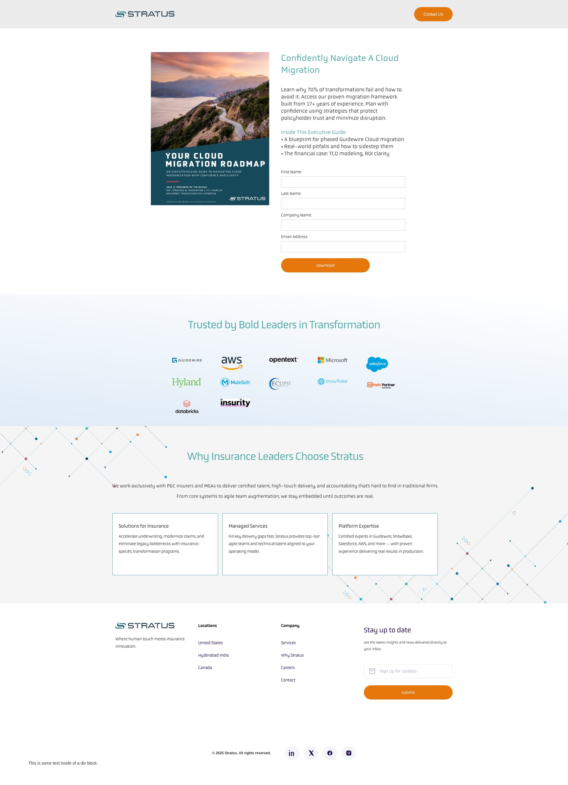Landing Page