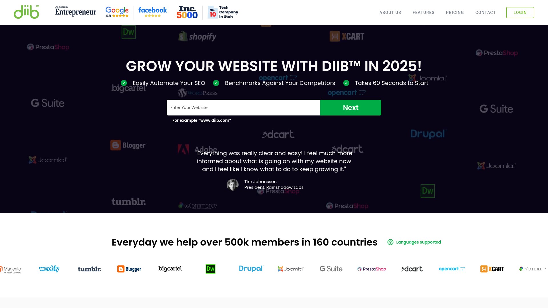 Landing Page