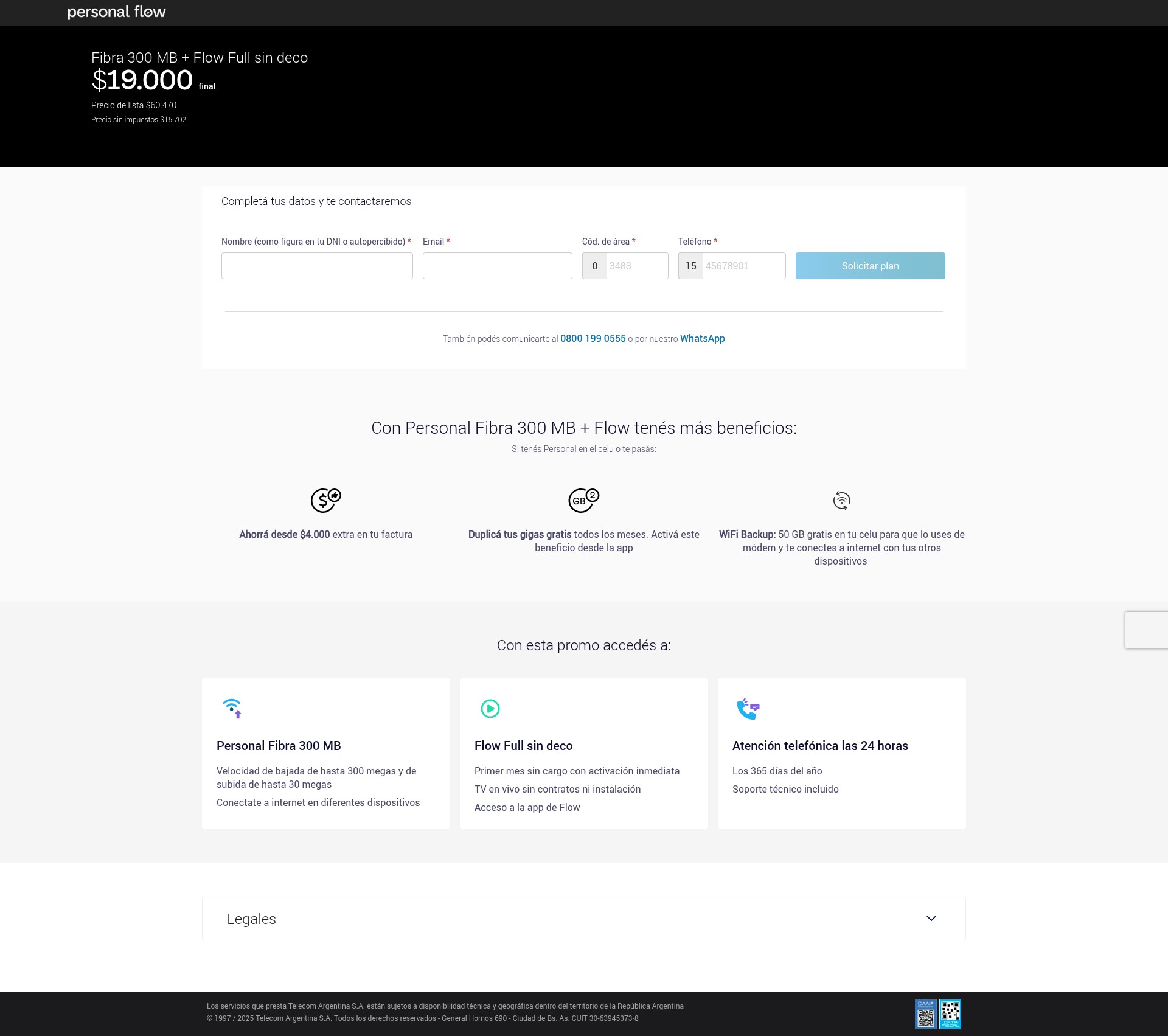 Landing Page