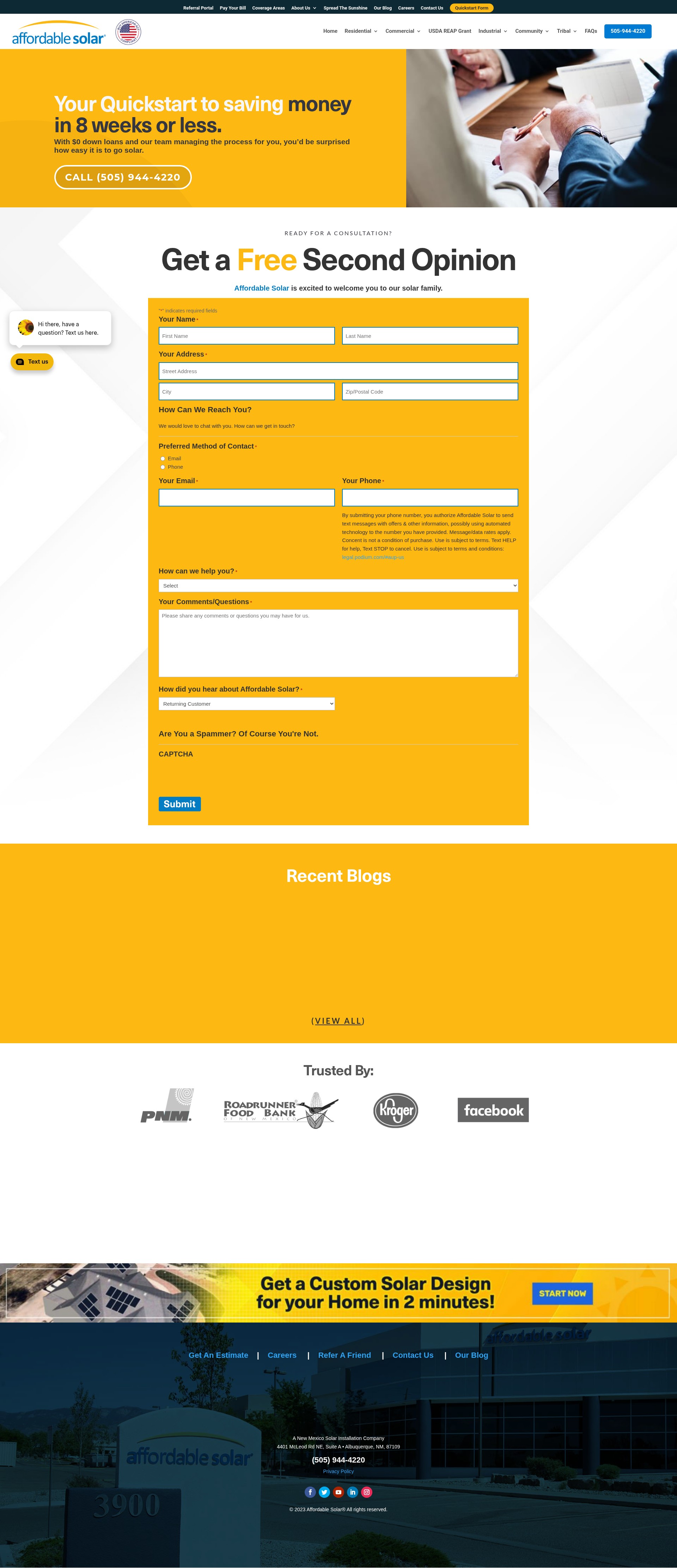 Landing Page