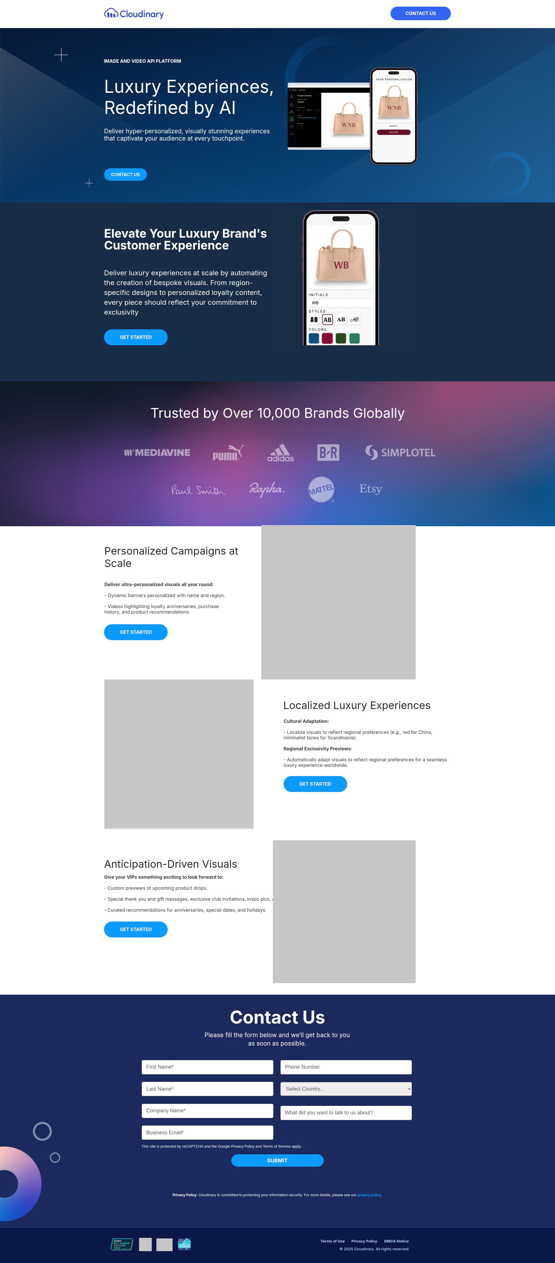 Landing Page