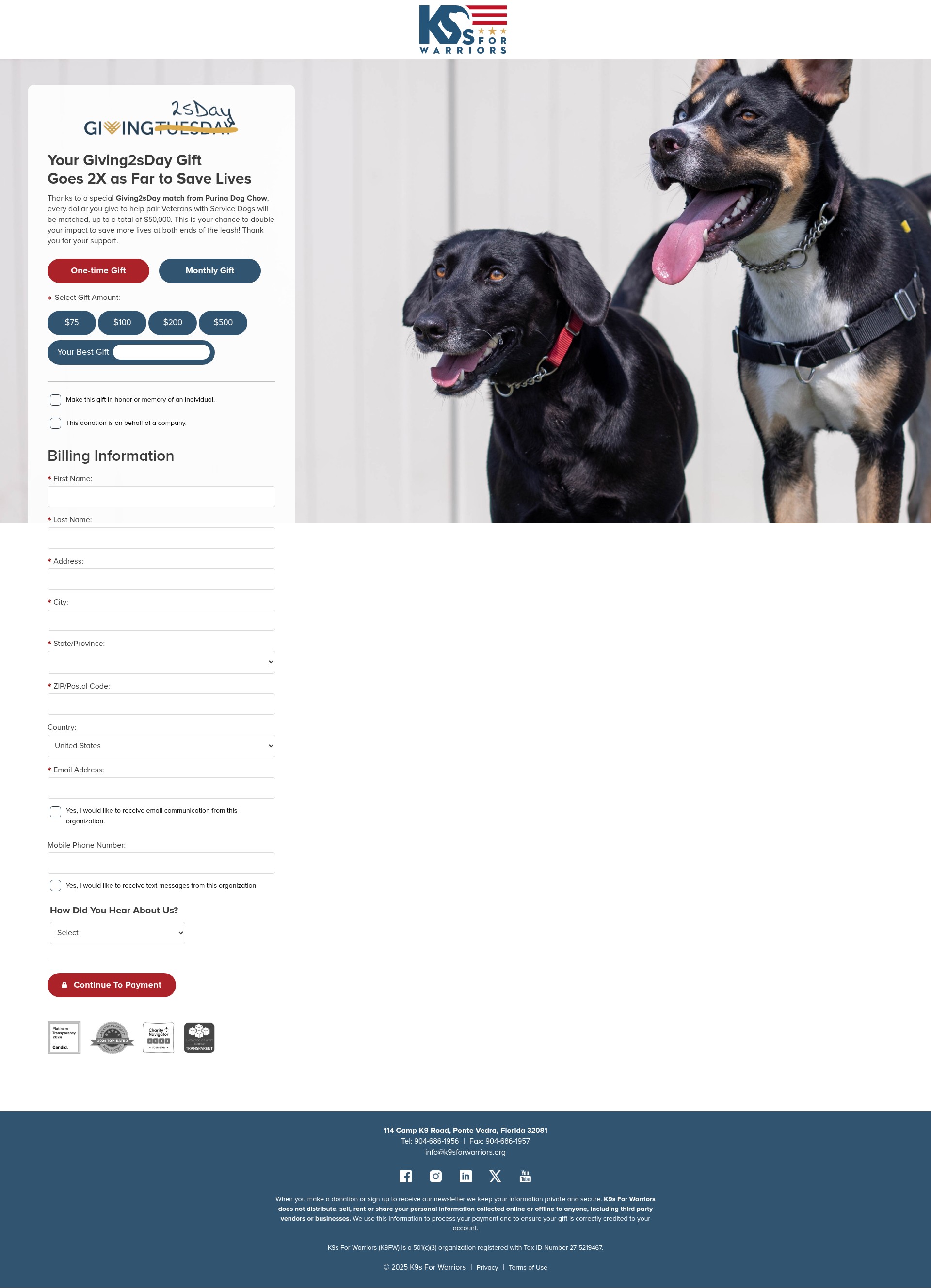 Landing Page
