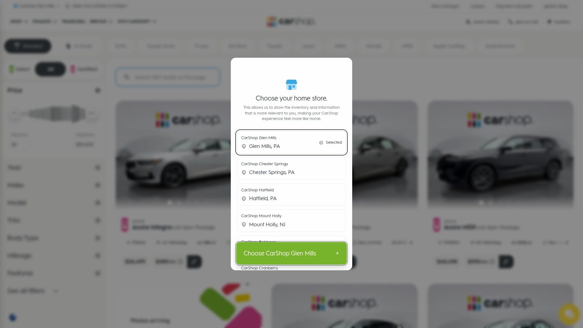Landing Page