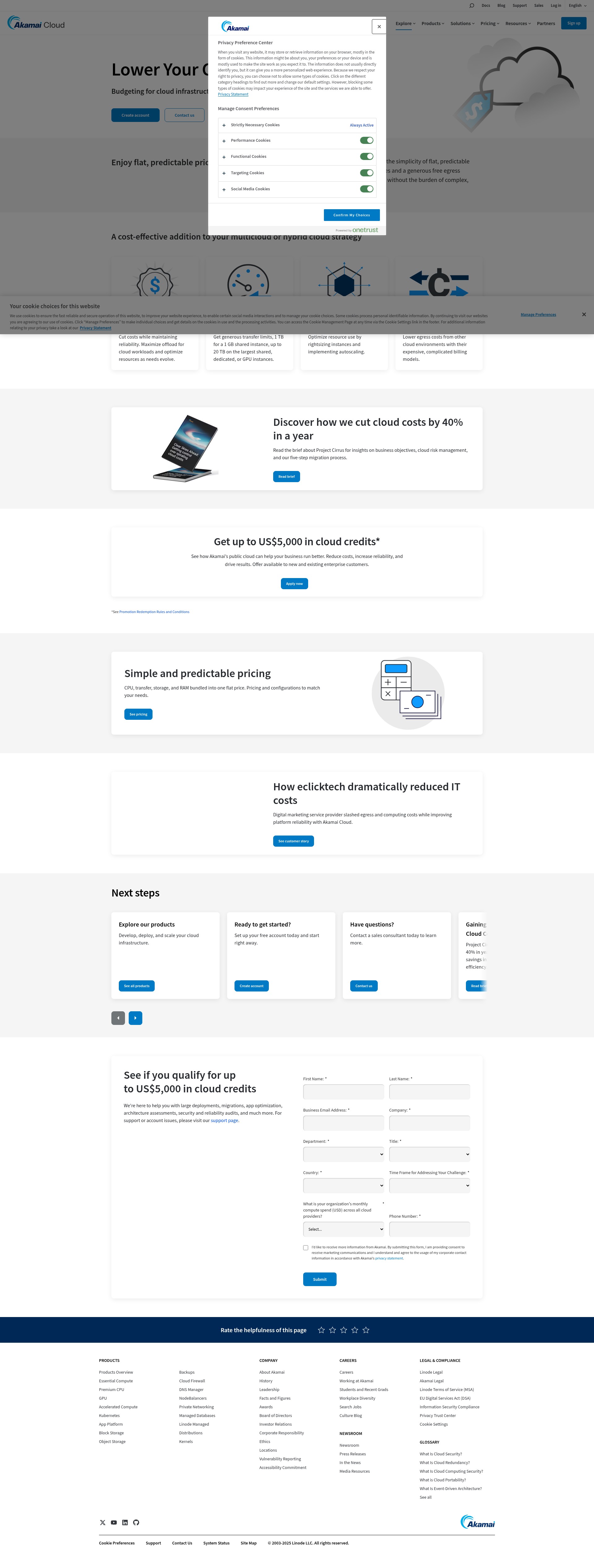Landing Page