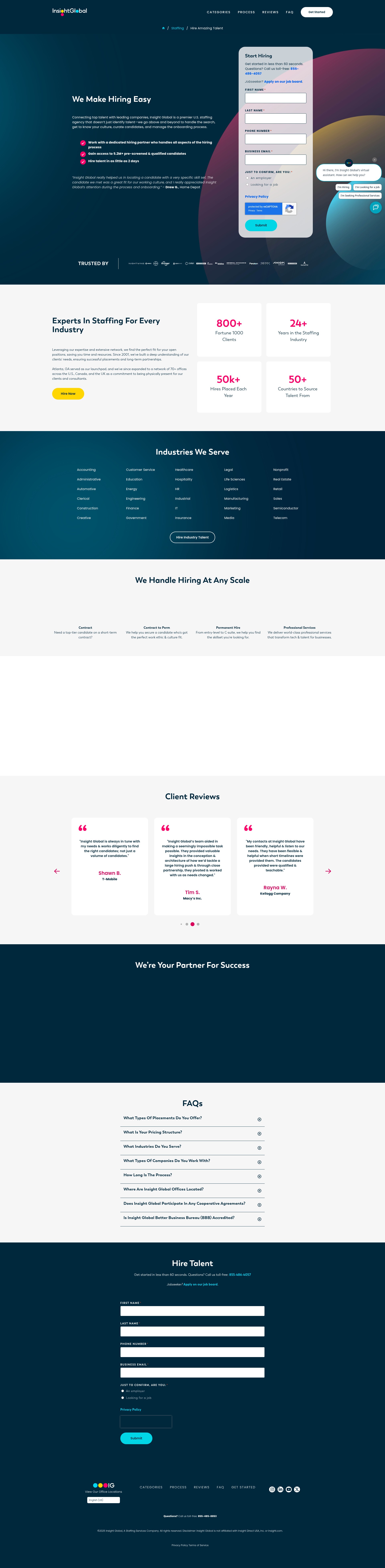 Landing Page