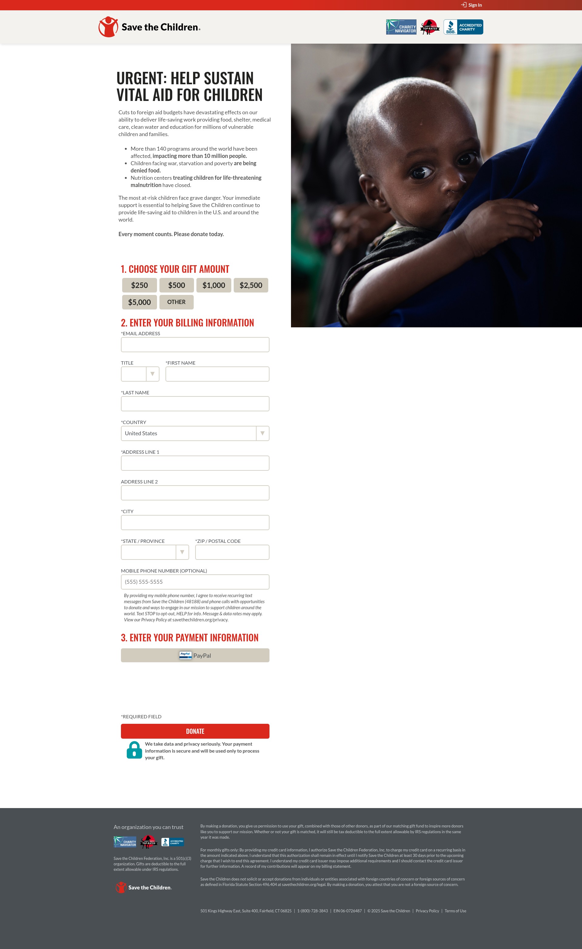 Landing Page