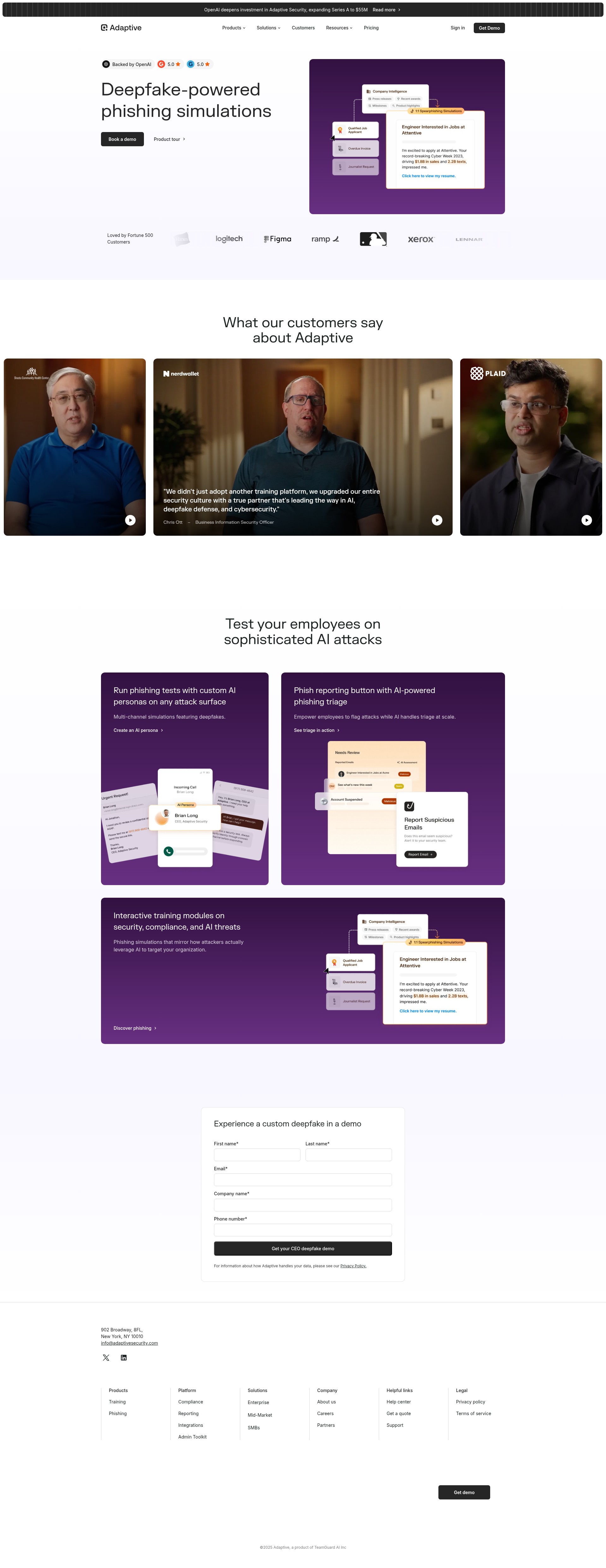 Landing Page