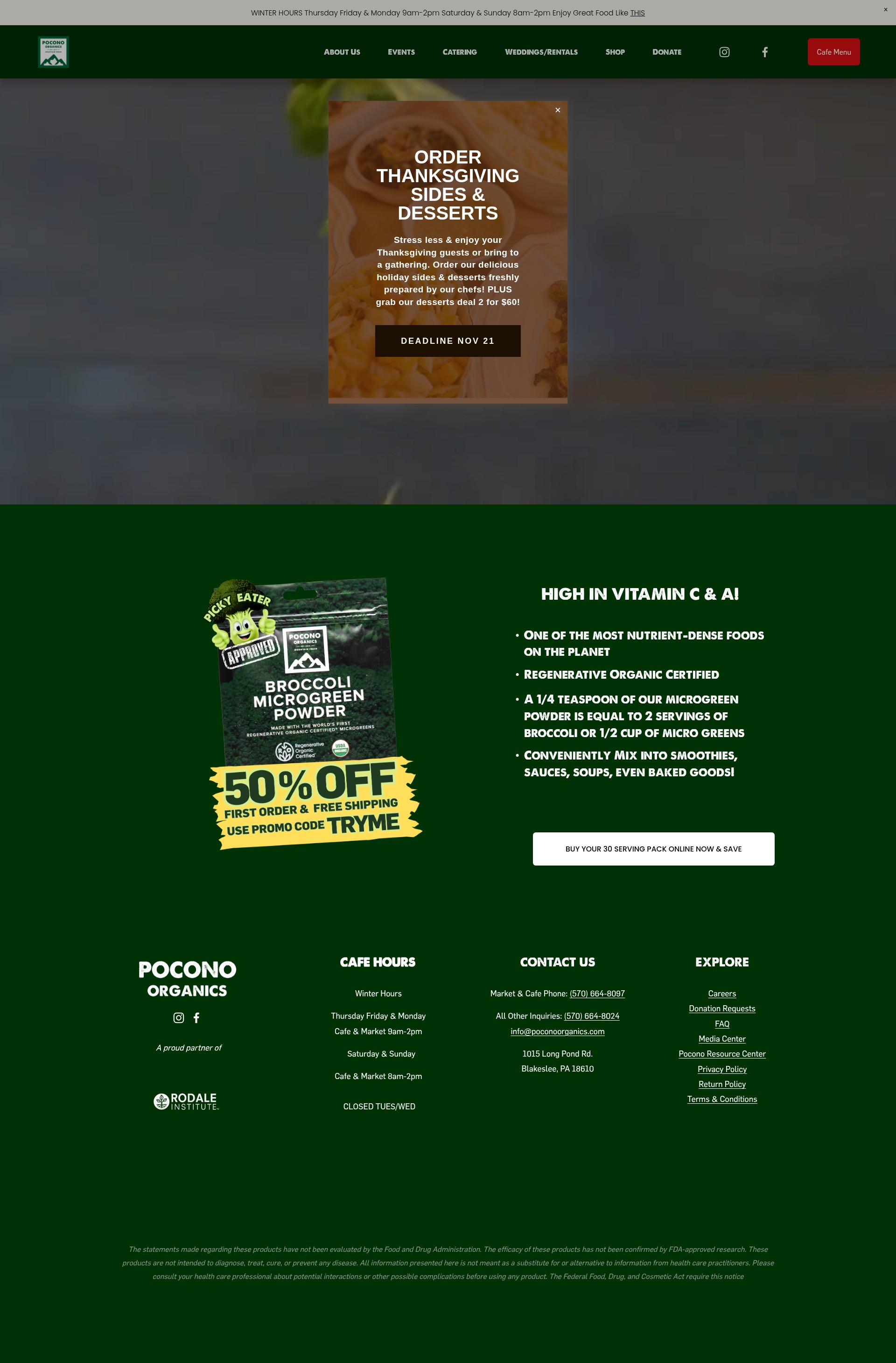 Landing Page