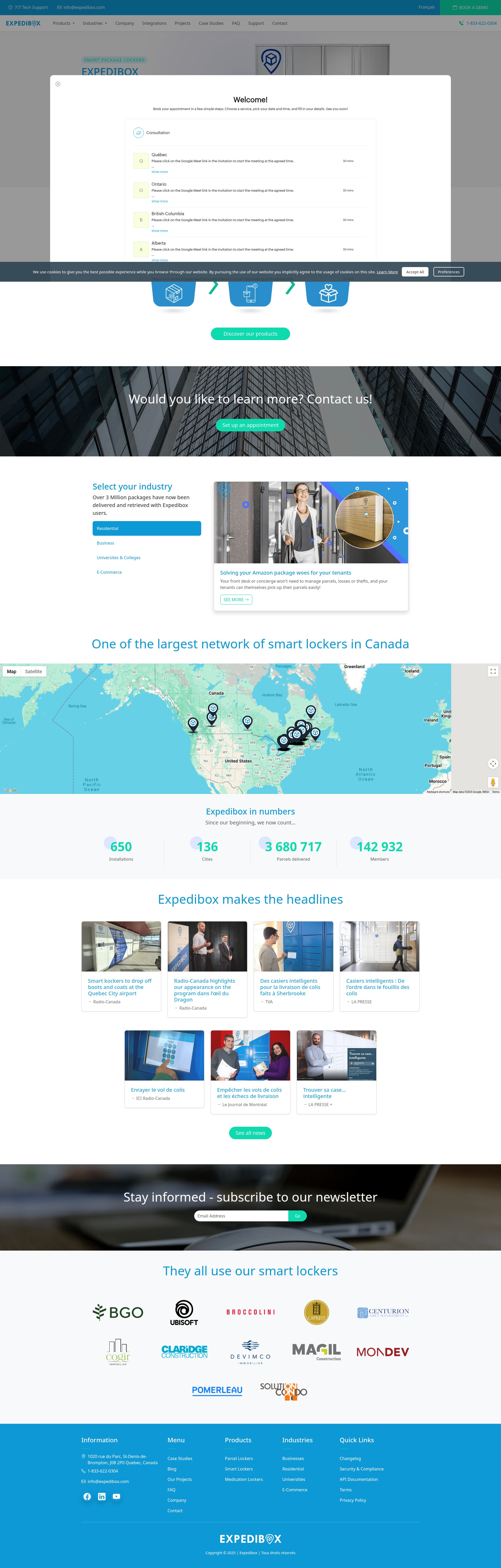 Landing Page