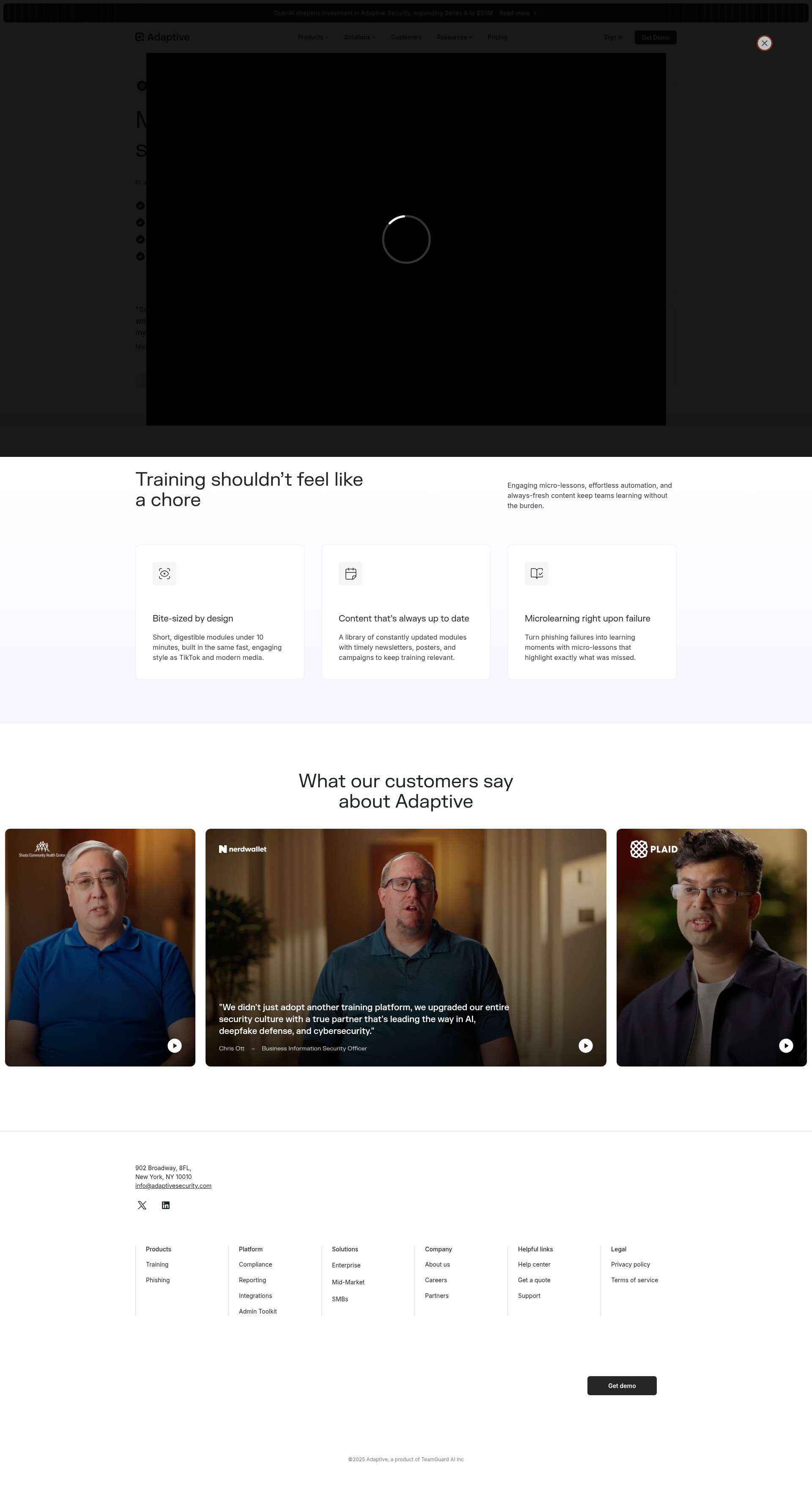 Landing Page