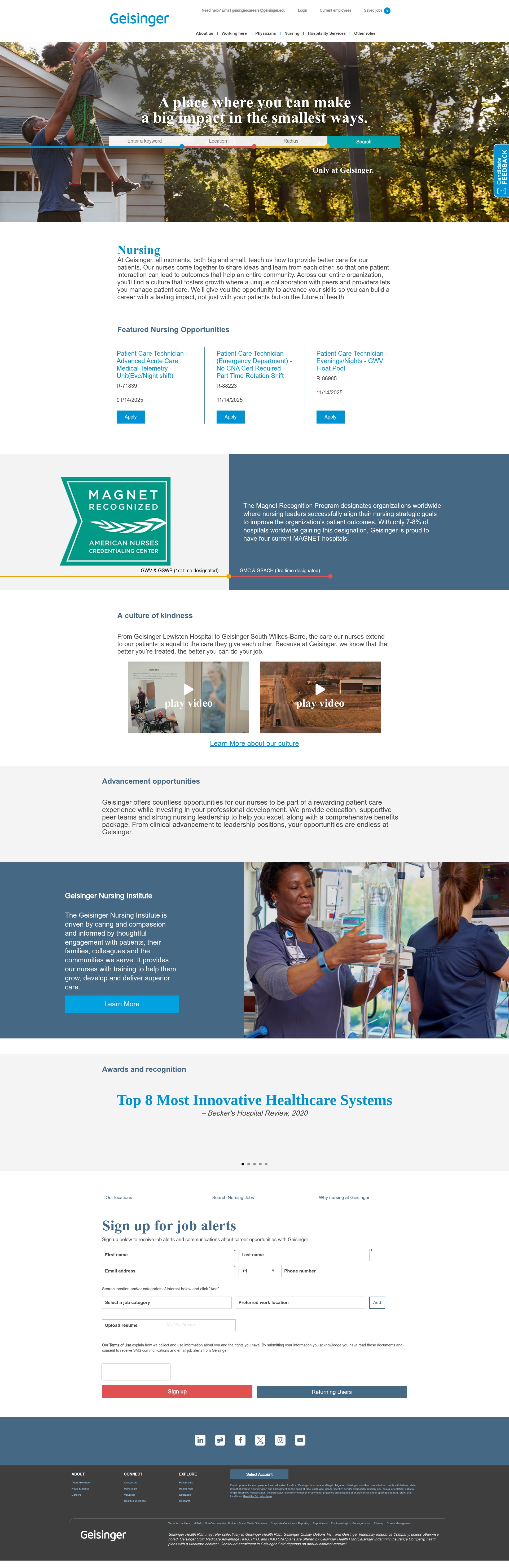 Landing Page