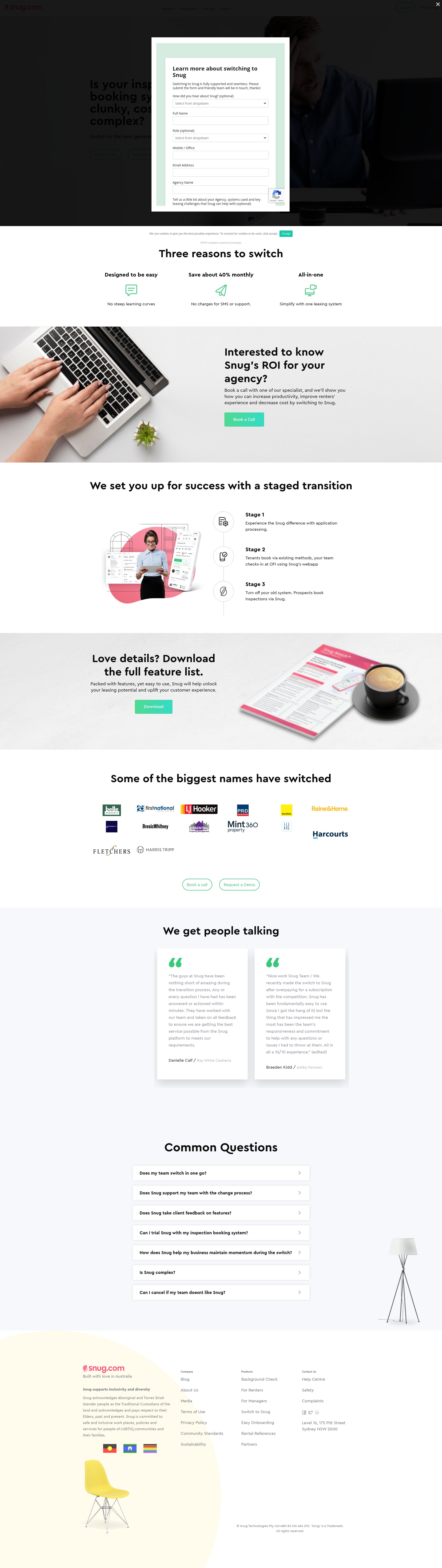 Landing Page
