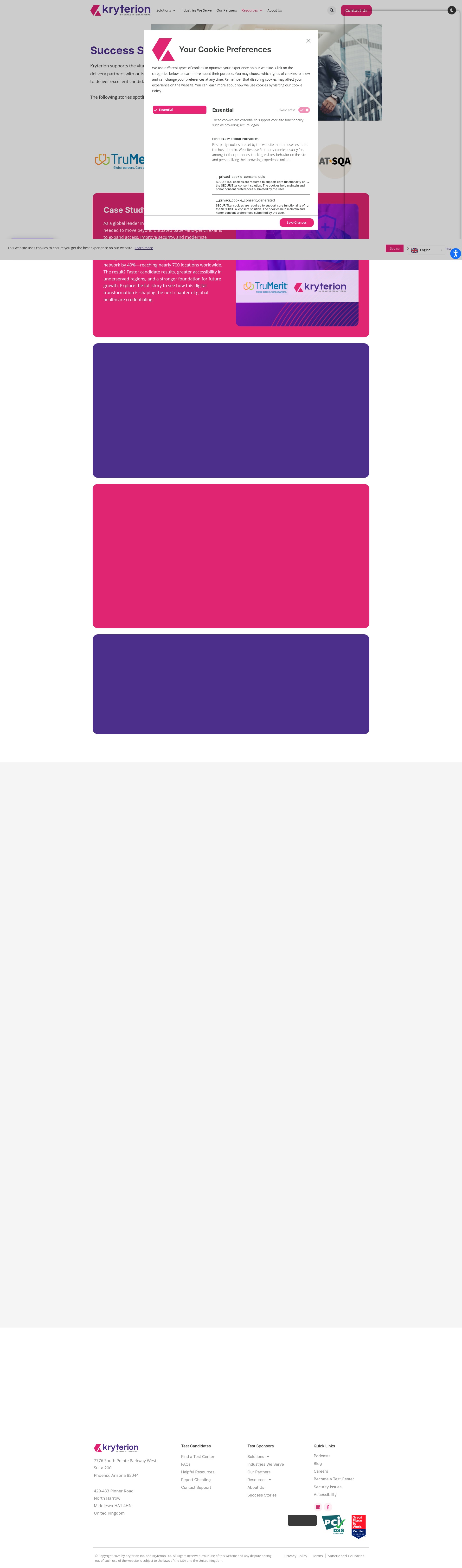 Landing Page
