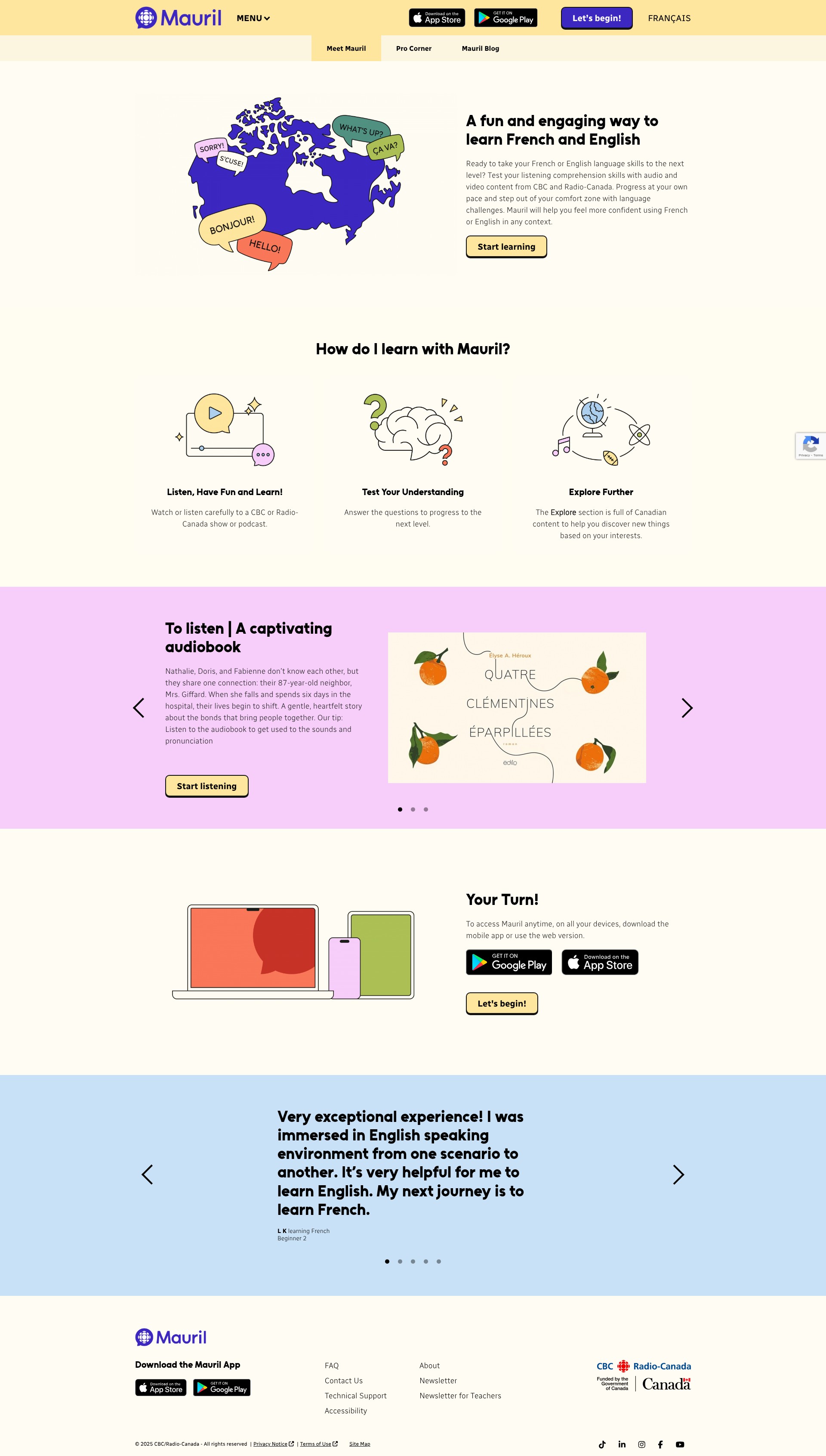 Landing Page