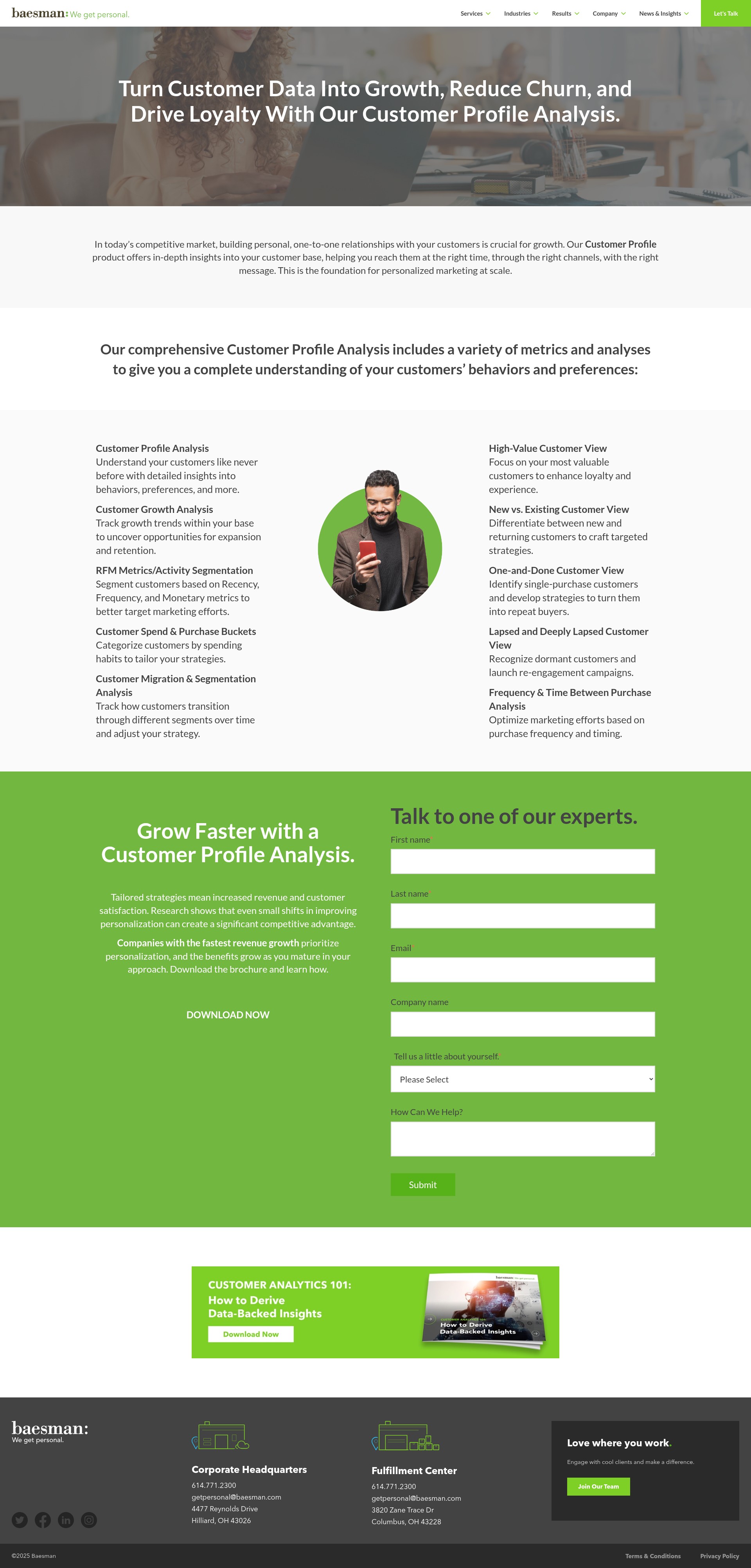 Landing Page