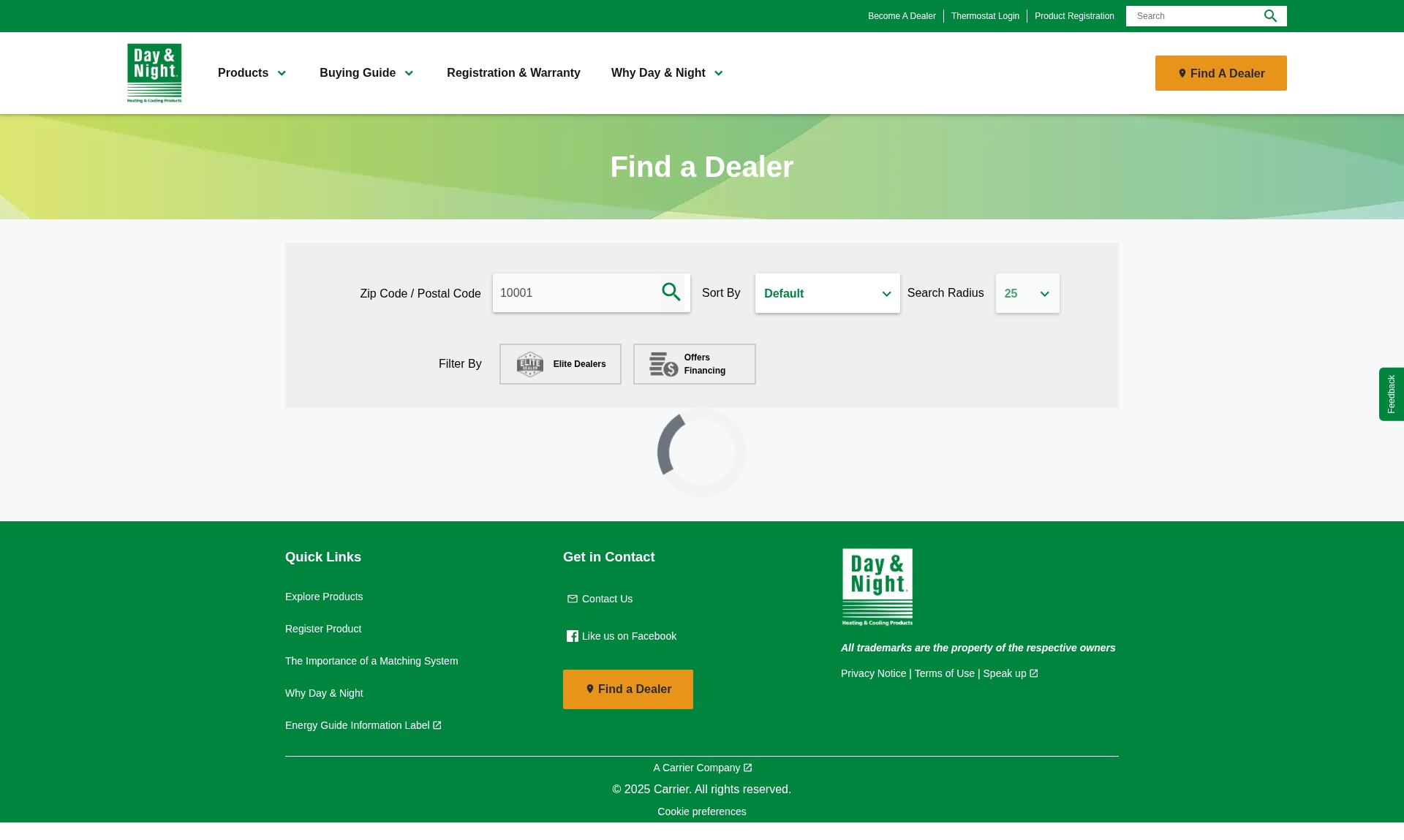 Landing Page