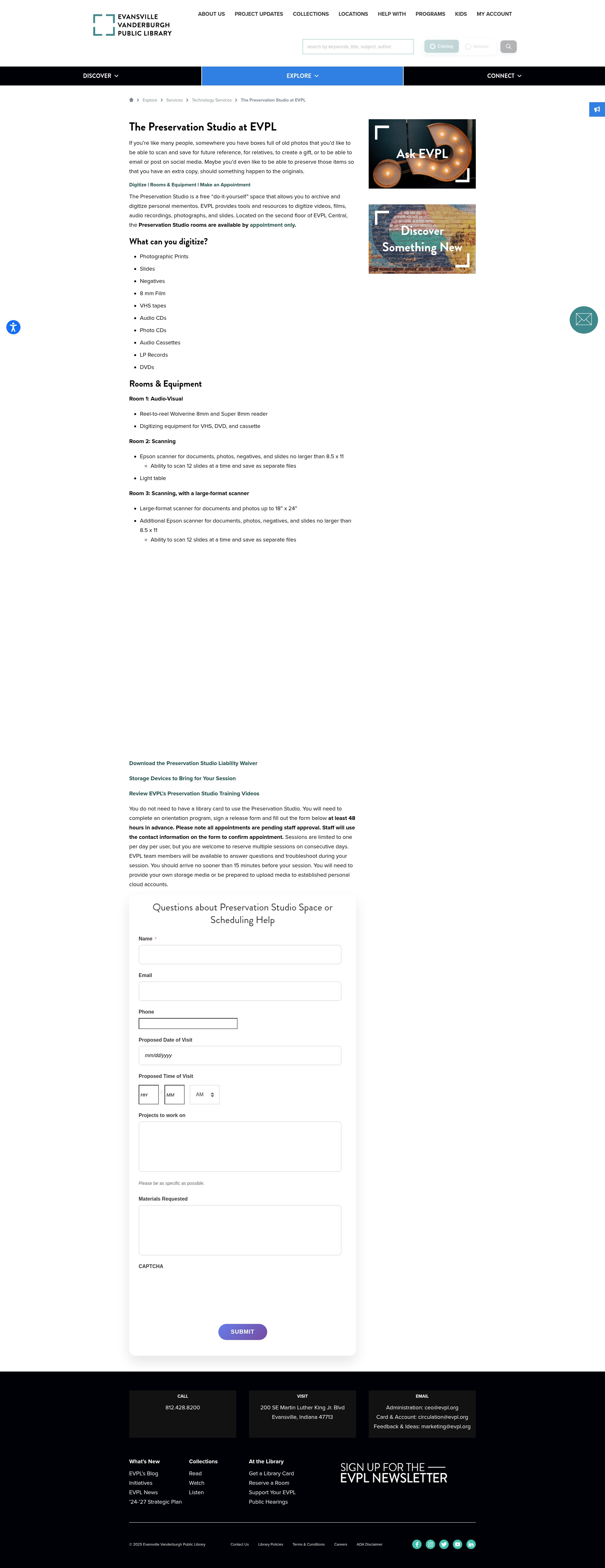 Landing Page