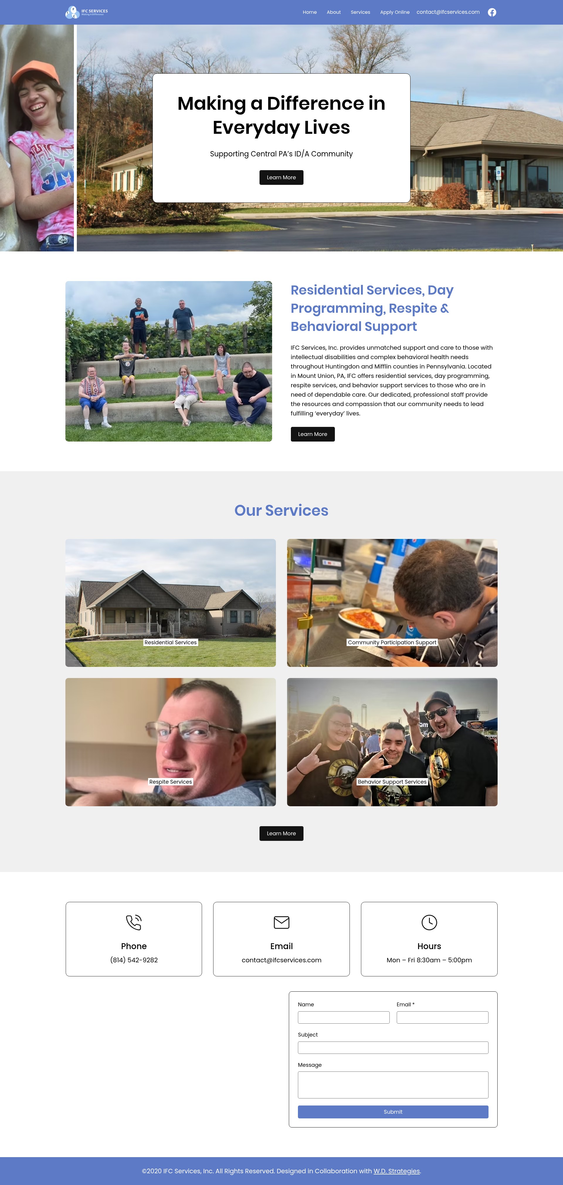 Landing Page