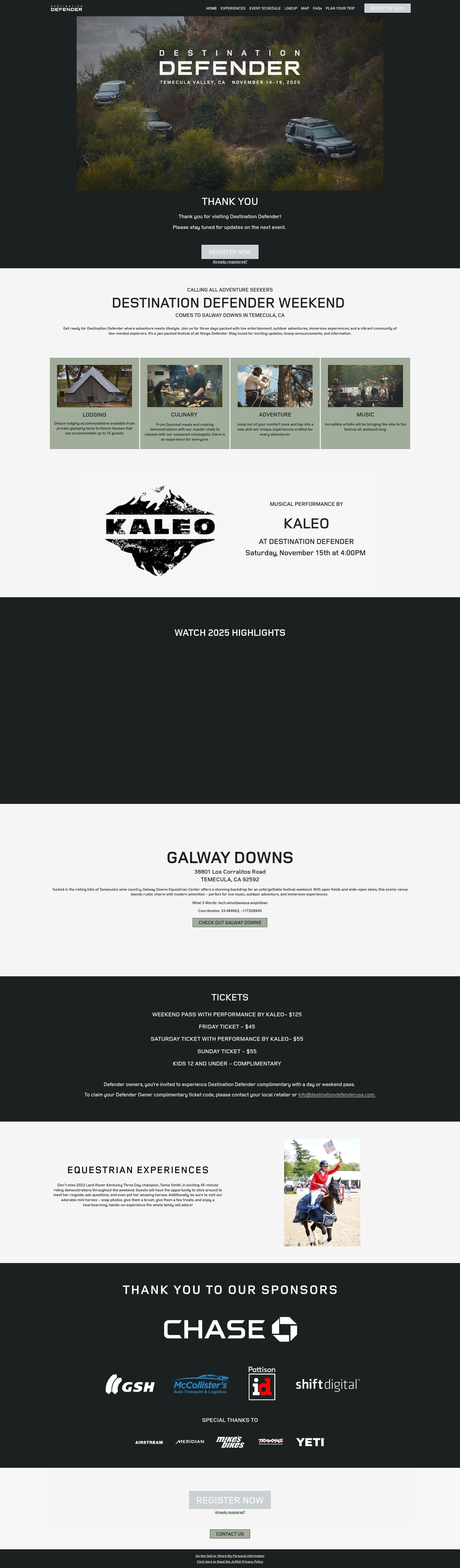 Landing Page