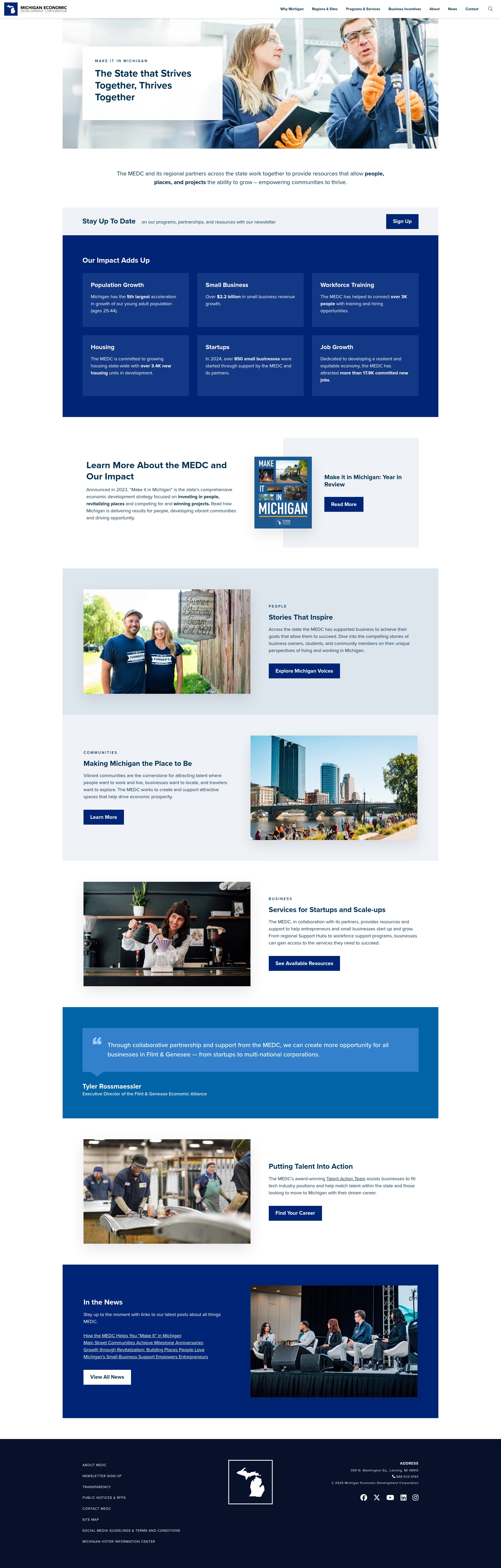 Landing Page