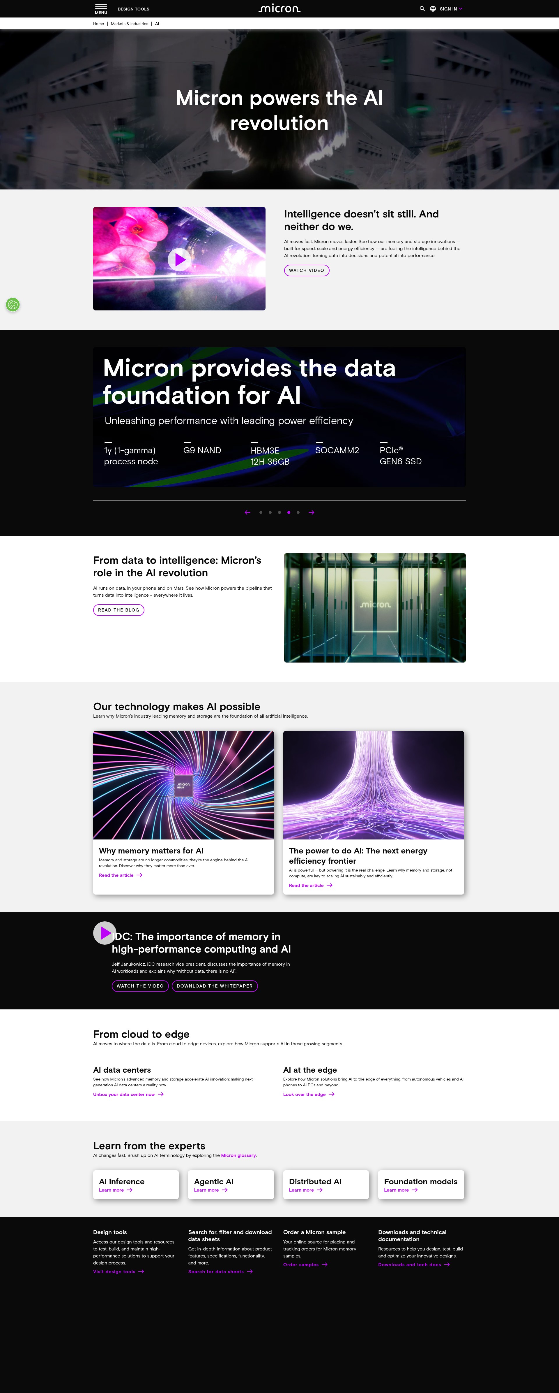 Landing Page