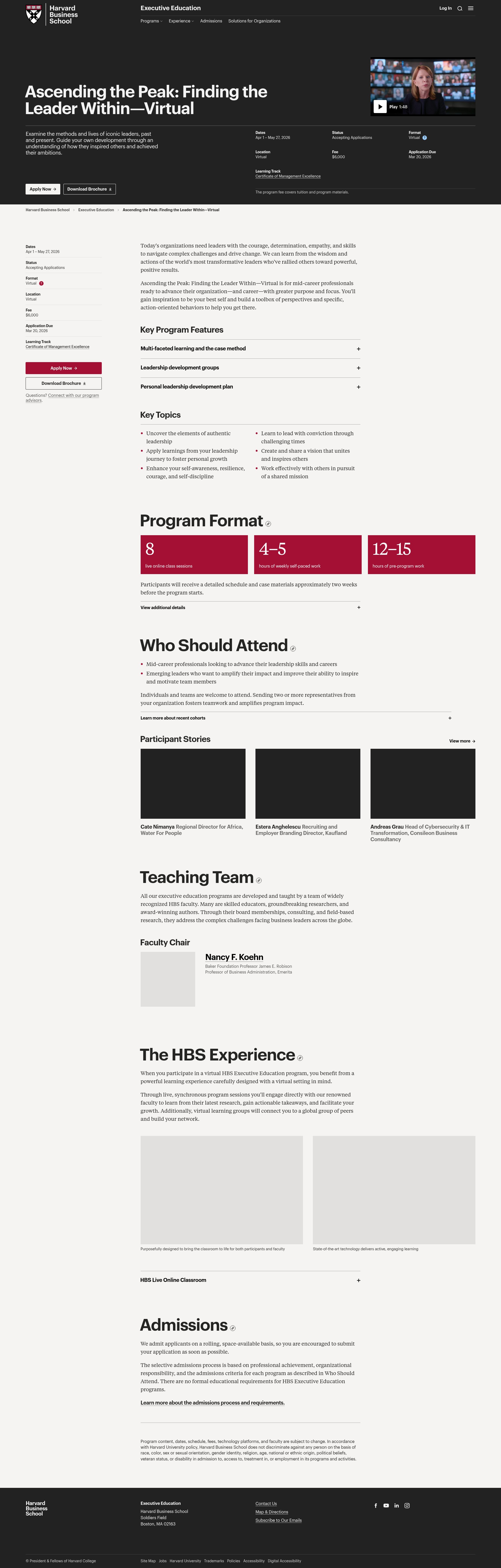 Landing Page