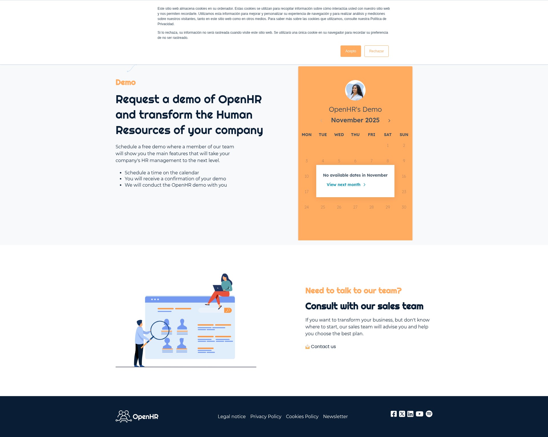 Landing Page