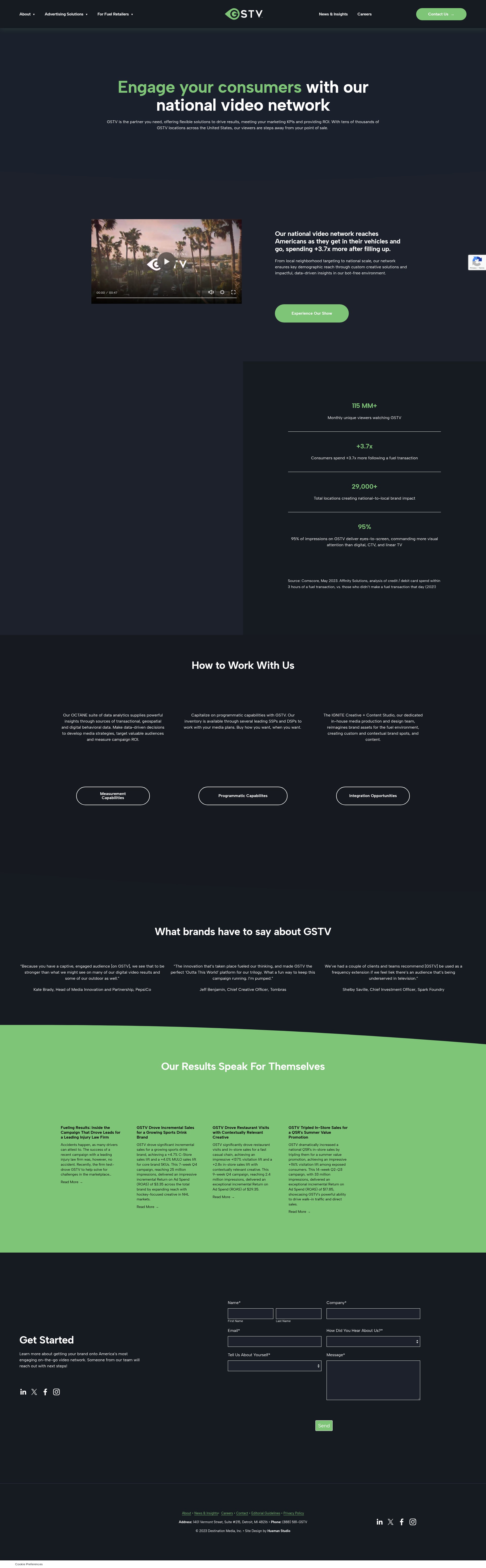 Landing Page