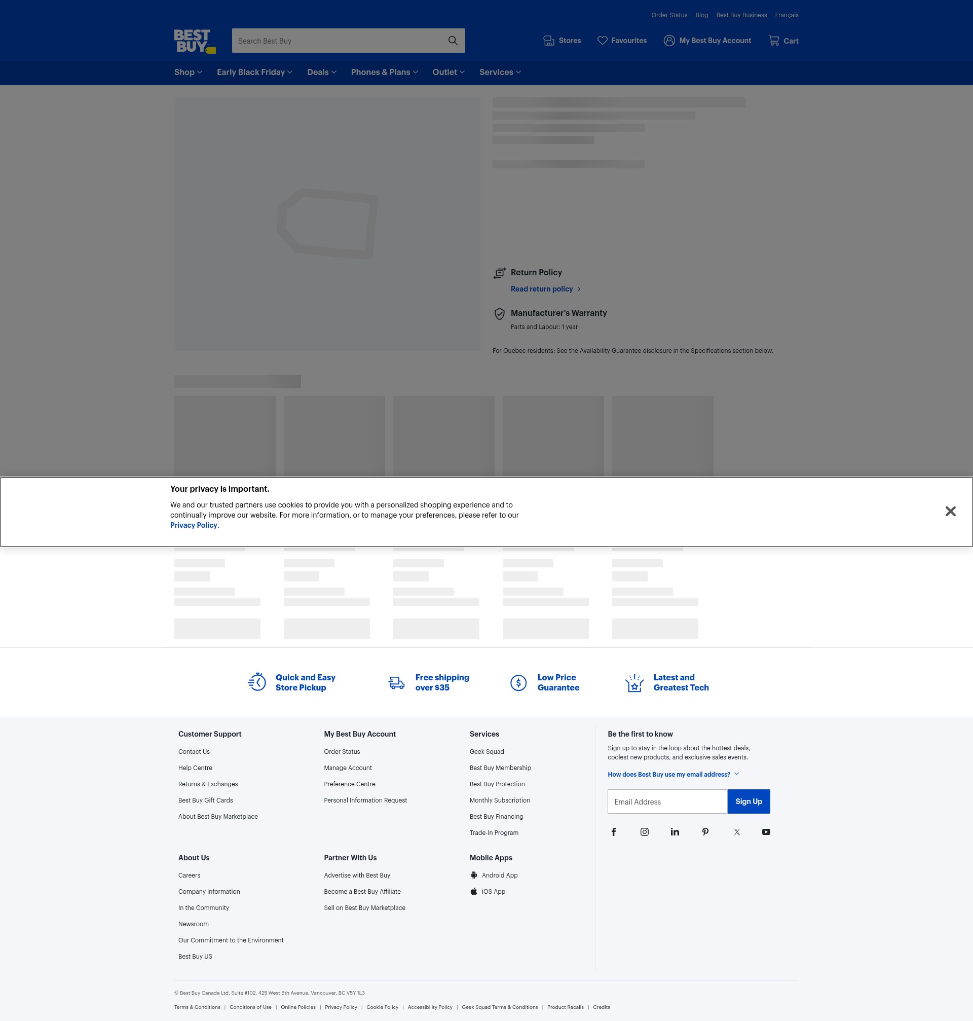 Landing Page