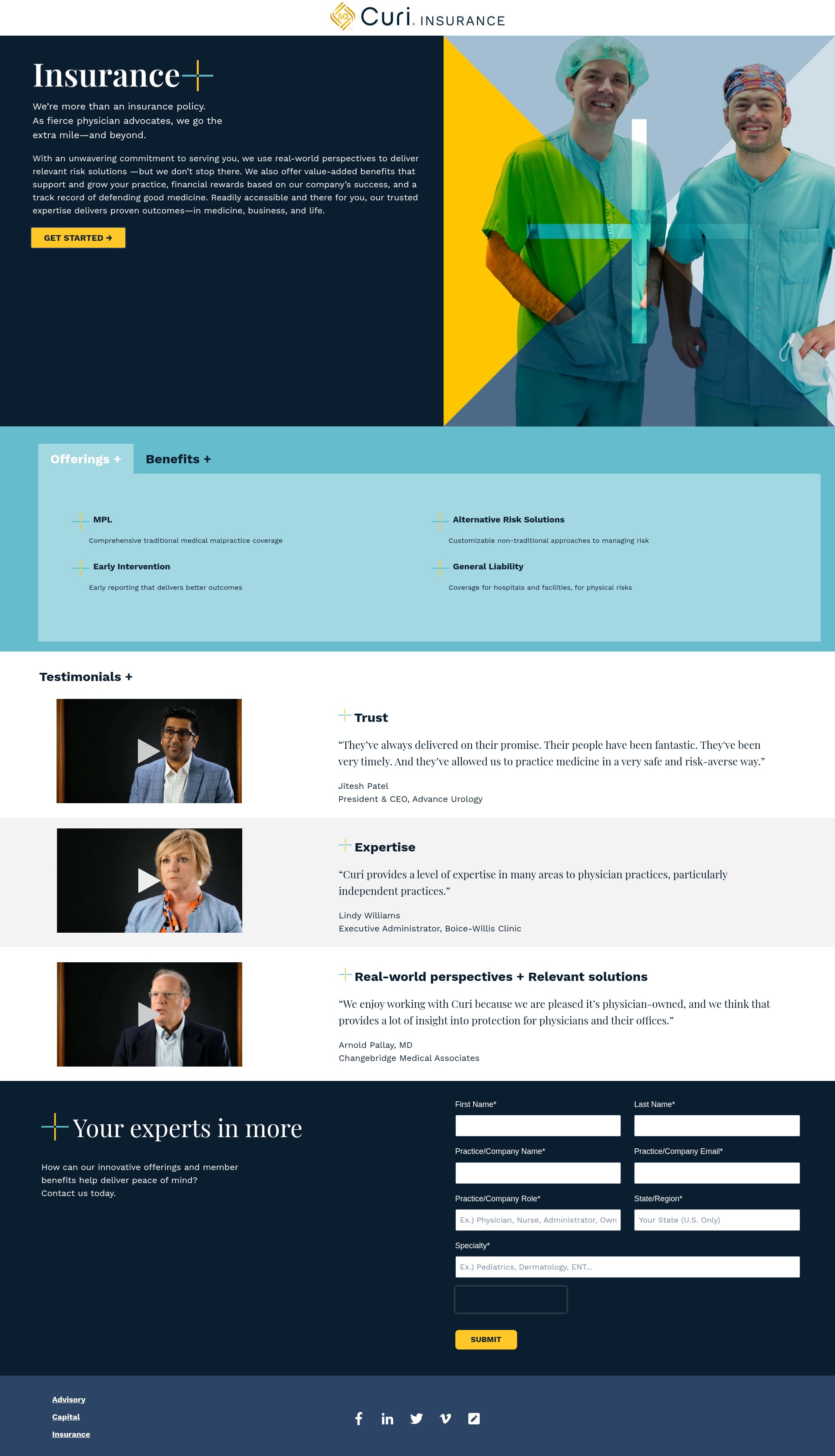 Landing Page
