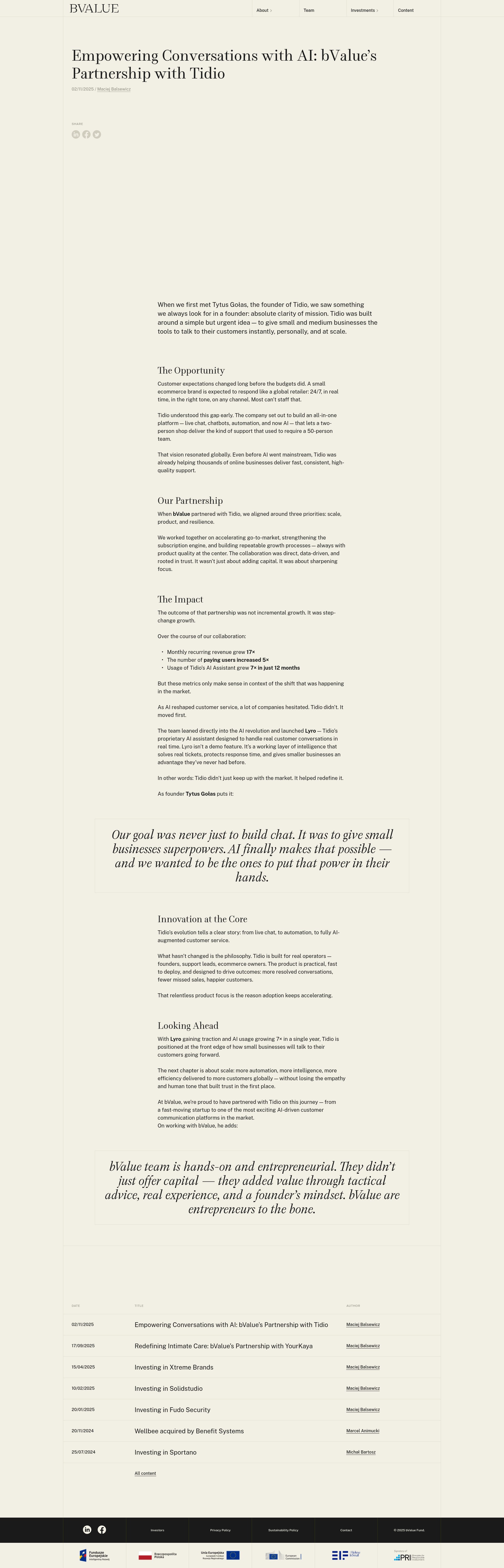 Landing Page