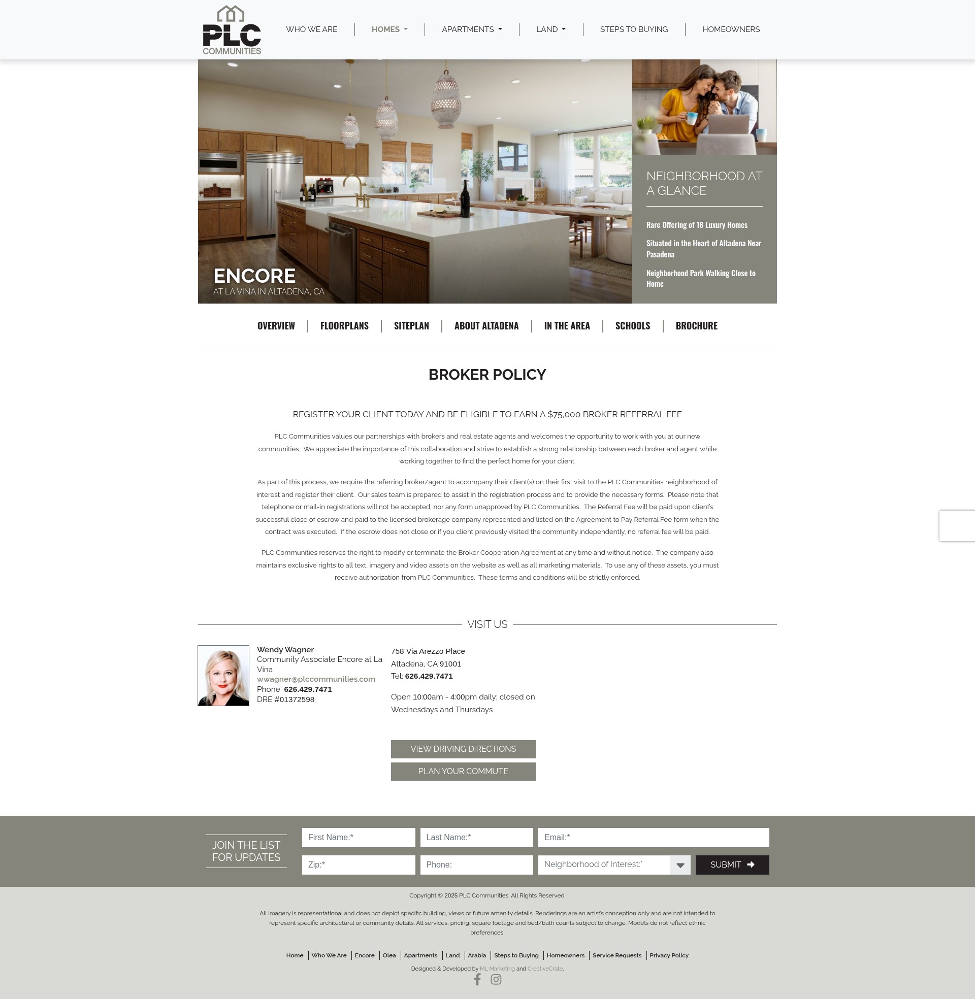 Landing Page