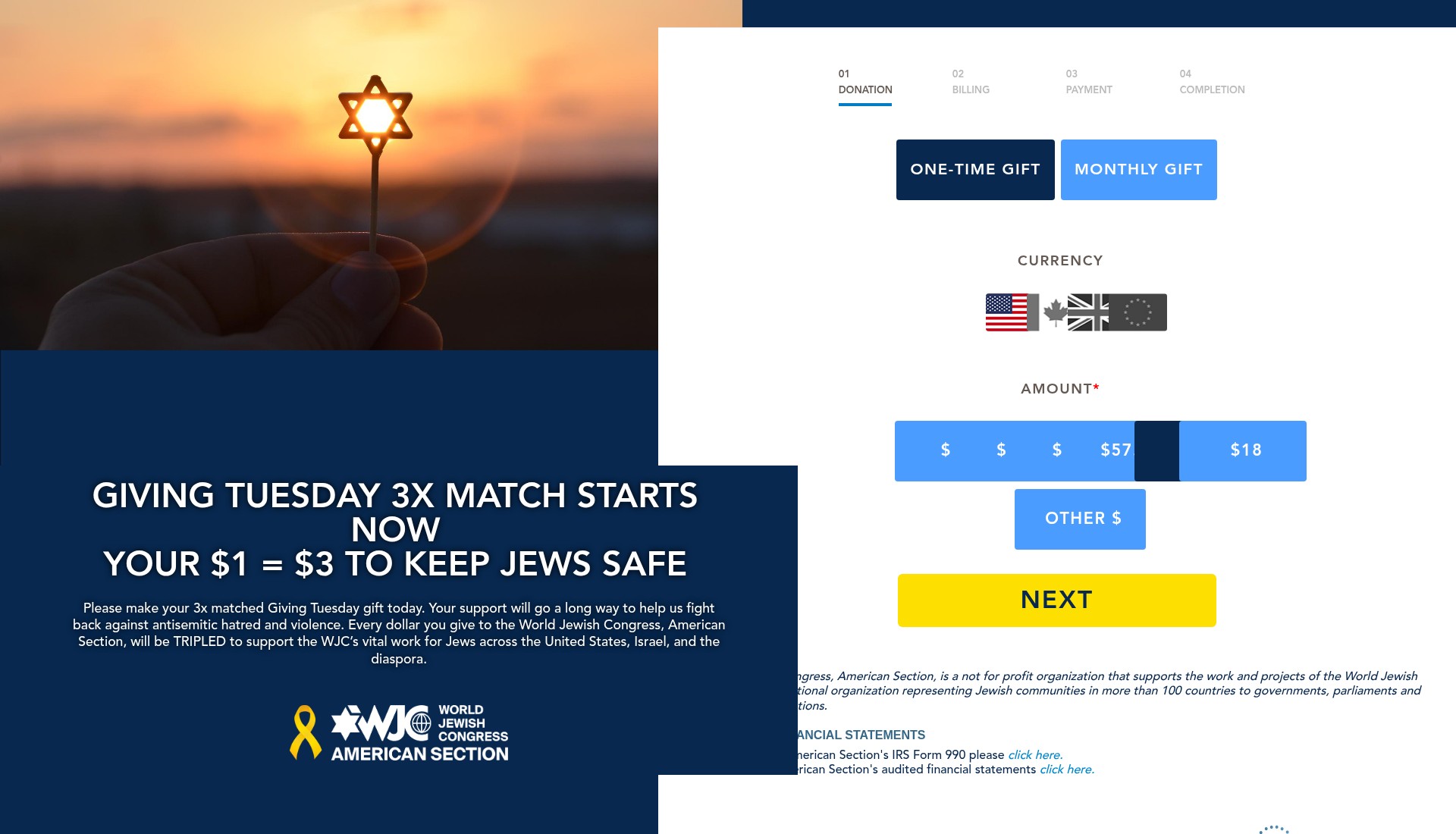 Landing Page