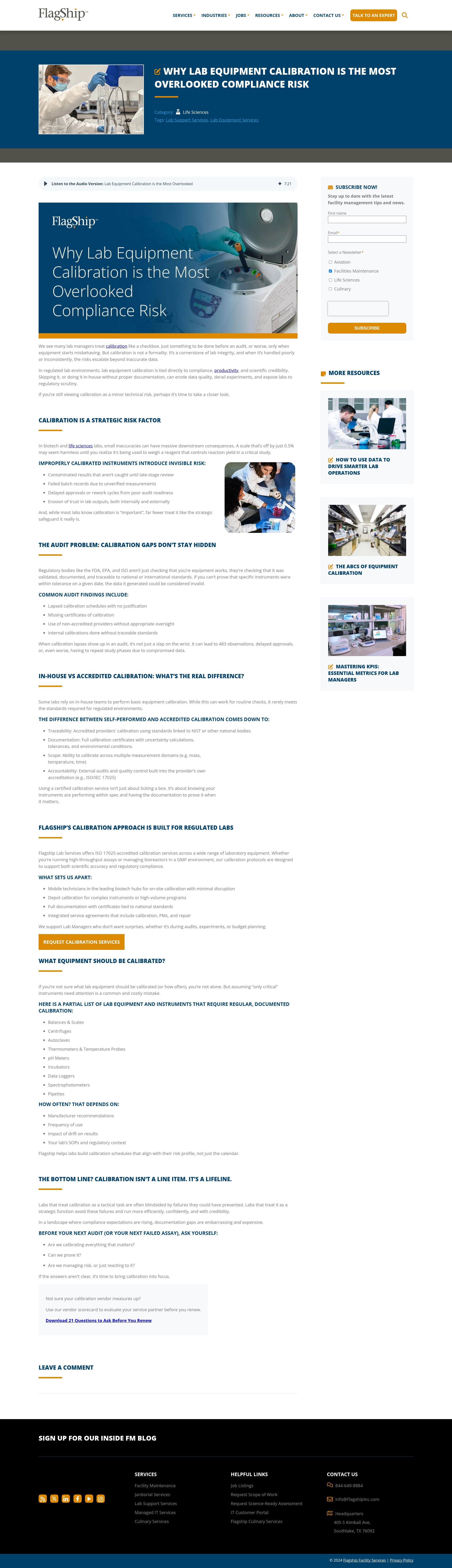 Landing Page