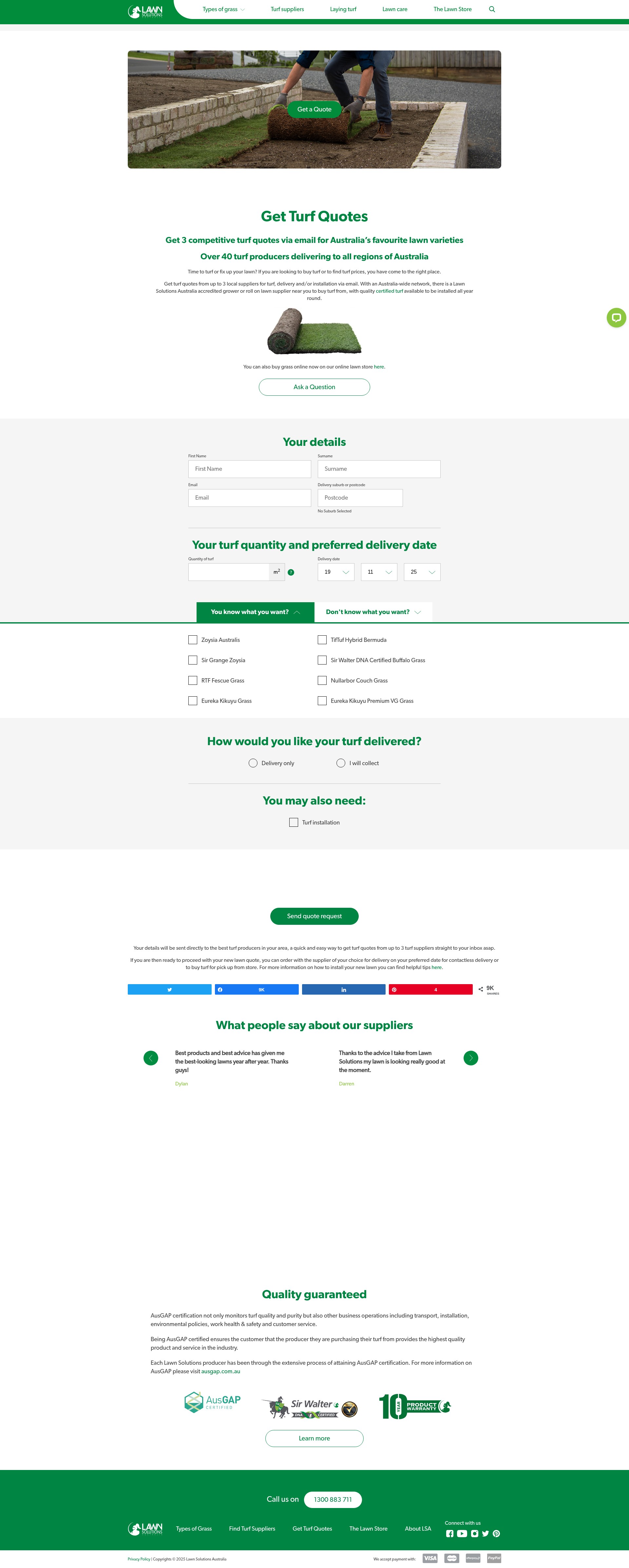 Landing Page
