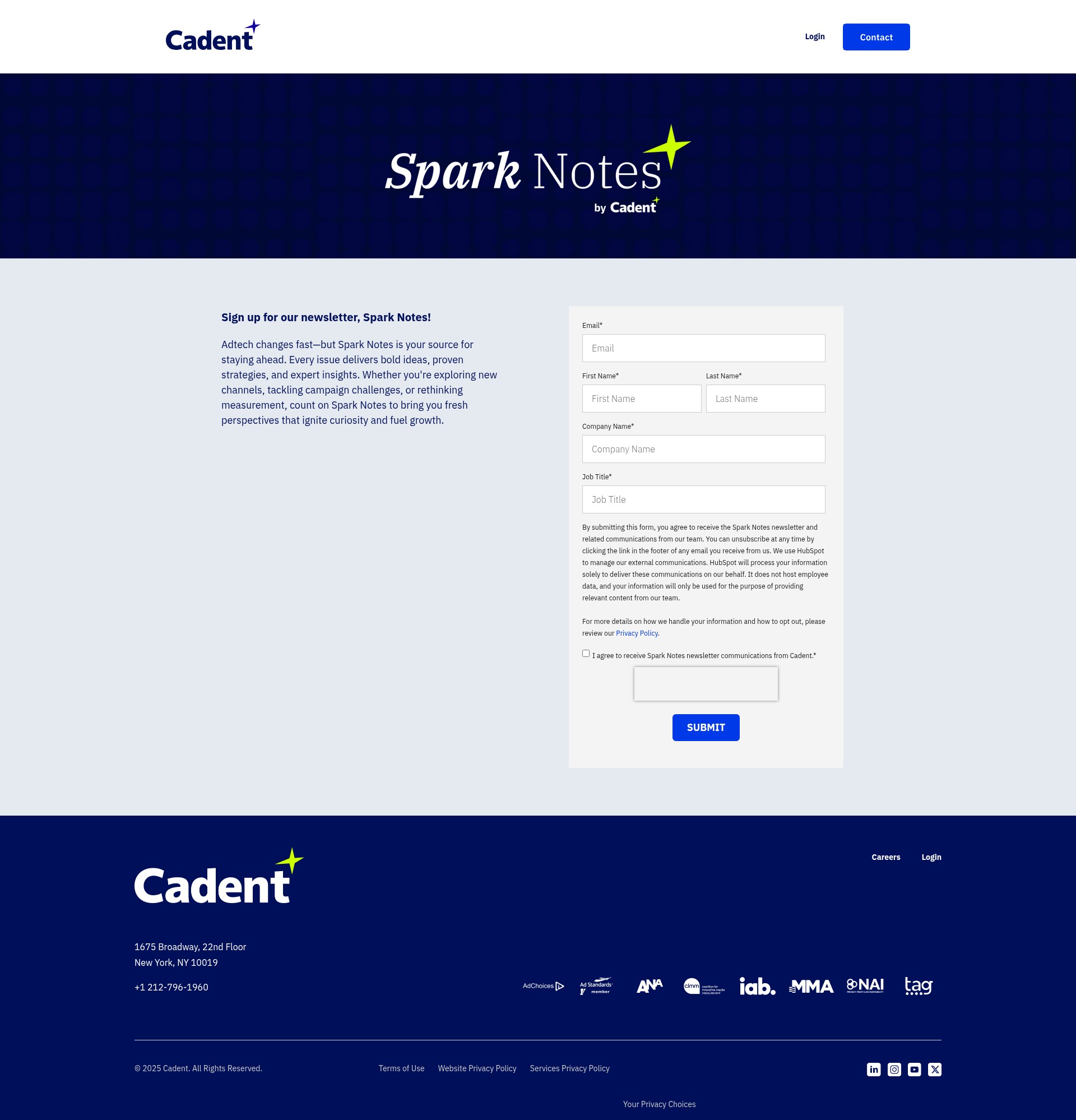 Landing Page