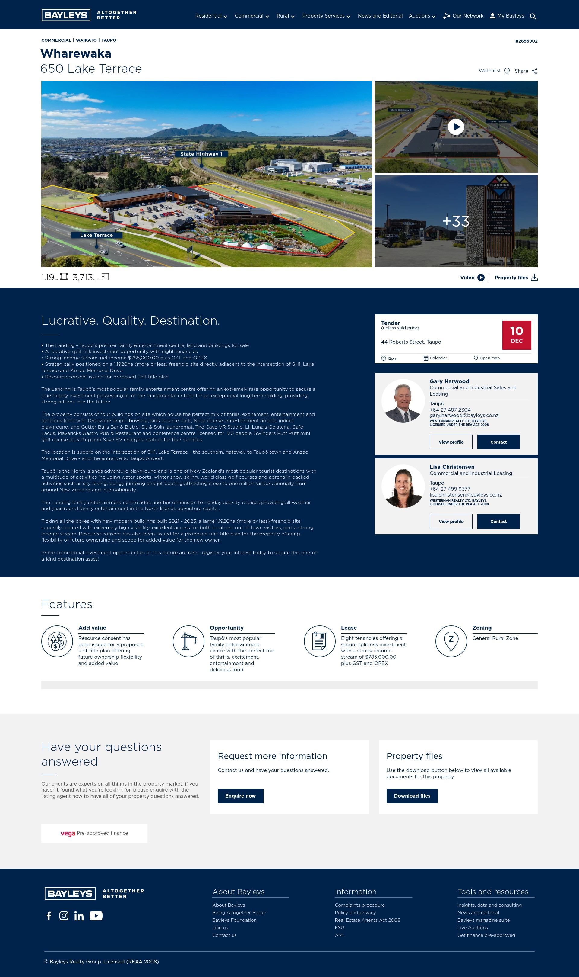 Landing Page